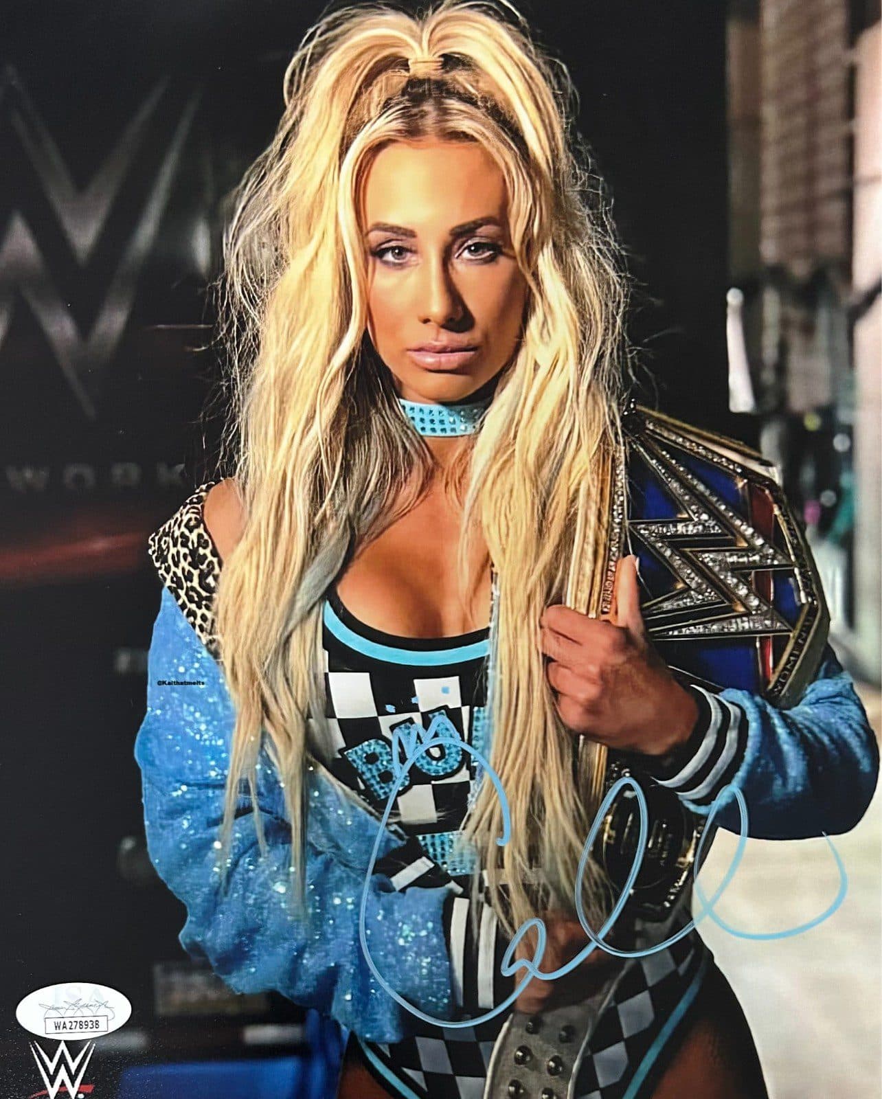 Carmella Signed Autographed 8×10 Photo JSA Authenticated #2 Carmella Photo 8x10-carmella-8-10-2, supplier stock photo