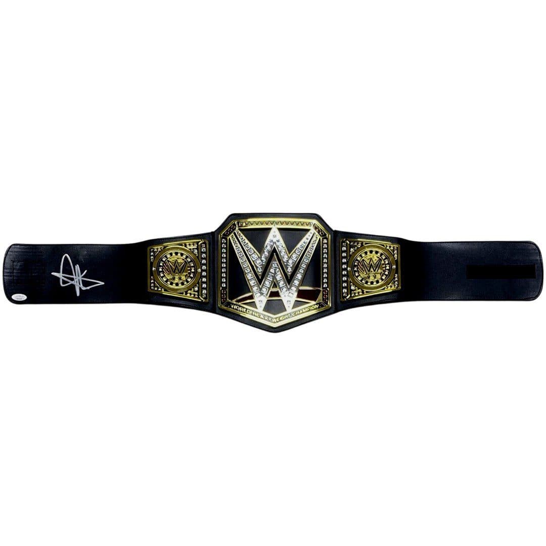 John Cena Signed Autographed WWE Championship Toy Title Belt JSA Authenticated John Cena Other john-cena-wwe-championship-toy-title, supplier stock photo