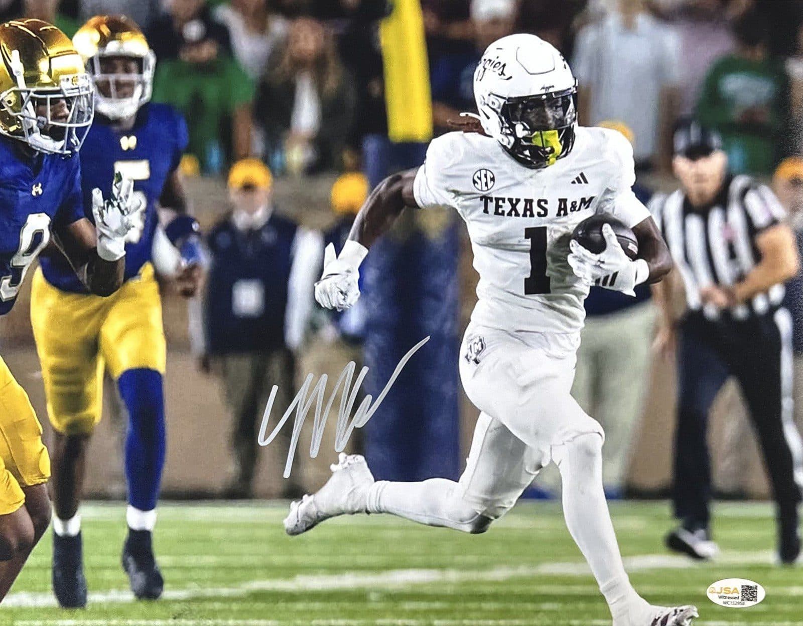MARIO CRAVER AUTOGRAPHED 8×10 PHOTO JSA TEXAS A&M #3 Mario Craver Photo 8x10-mario-craver-8-10-3, Texas A&M Aggies, supplier stock photo