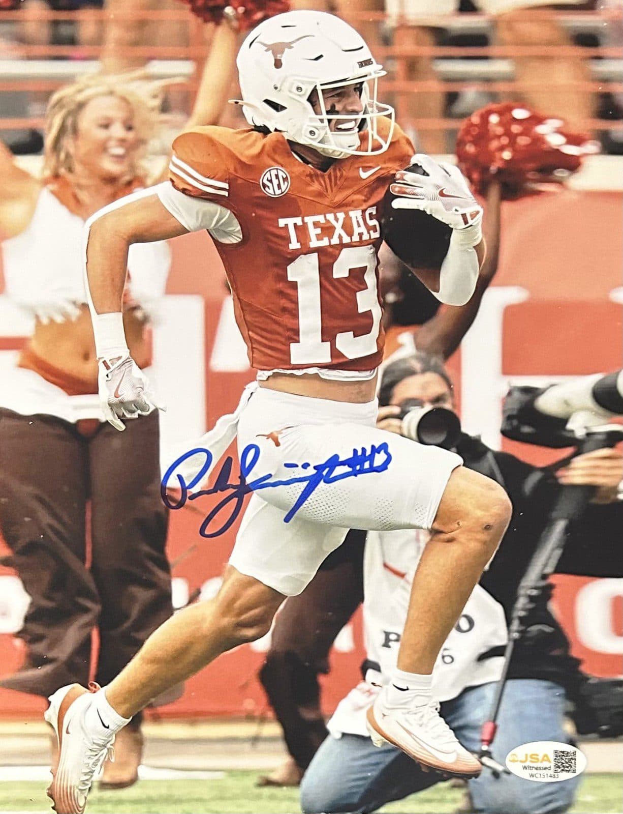 PARKER LIVINGSTONE AUTOGRAPHED 8×10 PHOTO JSA TEXAS LONGHORNS #2 Parker Livingstone Photo 8x10-parker-livingstone-8-10-2, Texas Longhorns, supplier stock photo