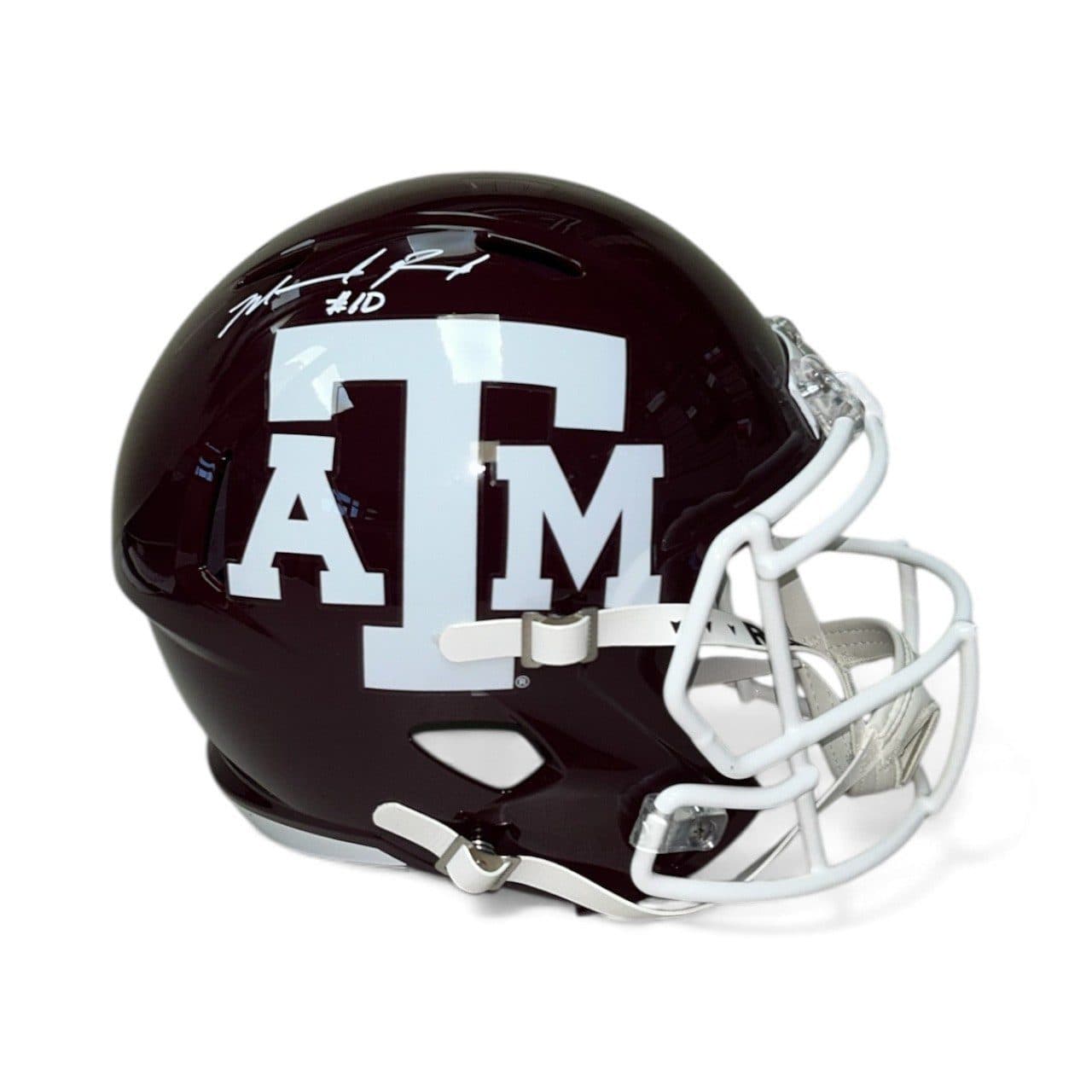 MARCEL REED AUTOGRAPHED MAROON TEXAS A&M SPEED FULL SIZE HELMET JSA 1 Marcel Reed Helmet marcel-reed-maroon-speed-full-size, Texas A&M Aggies, supplier stock photo