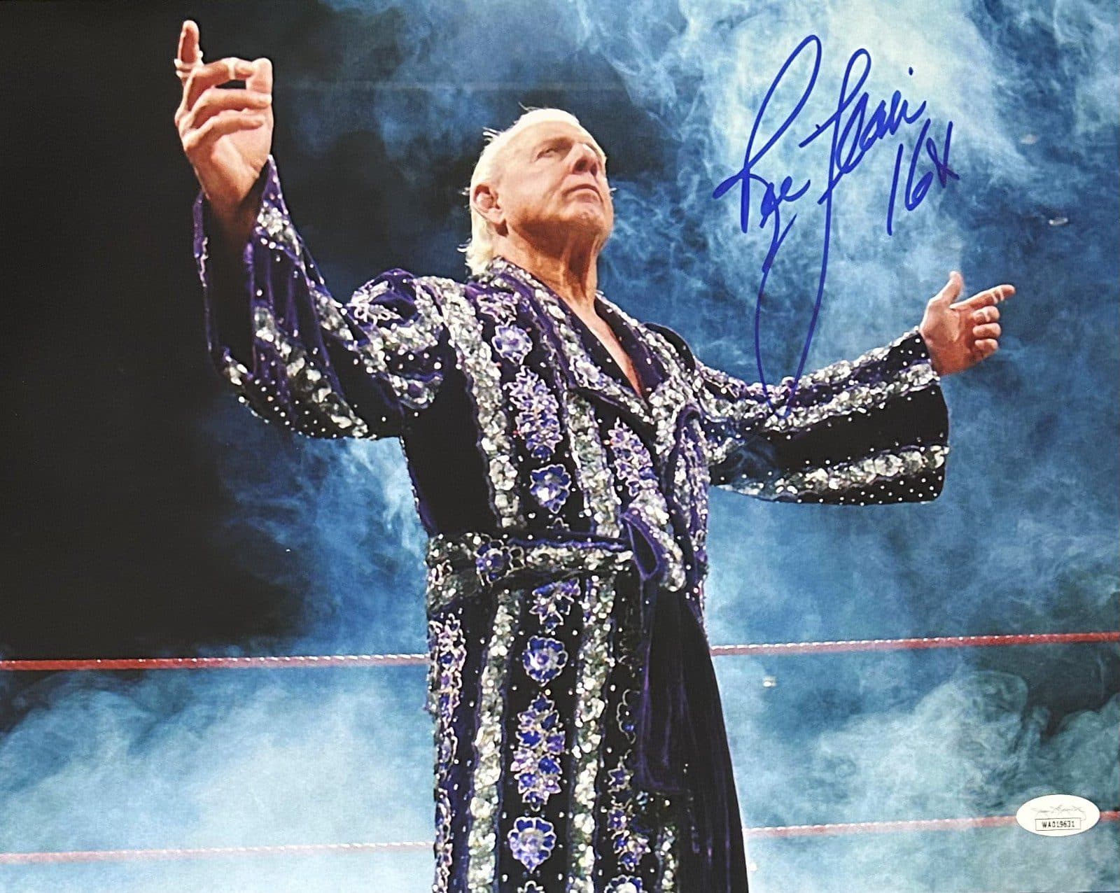 RIC FLAIR AUTOGRAPHED 11×14 PHOTO JSA WWE WCW #1 16X BLUE Ric Flair Photo 11x14-ric-flair-11-14-wwe-wcw, supplier stock photo