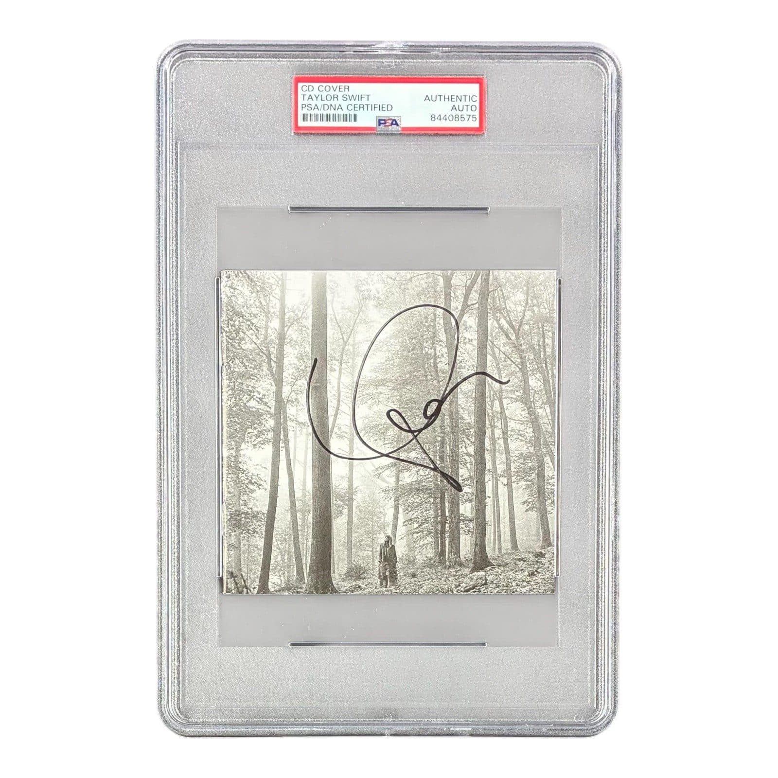 TAYLOR SWIFT AUTOGRAPHED FOLKLORE CD COVER PSA/DNA AUTHENTICATED 84408575 Taylor Swift Other 84408575, supplier stock photo