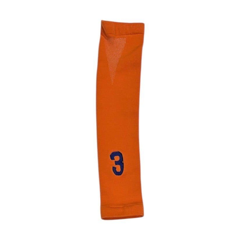 JEREMY PENA HOUSTON ASTROS GAME USED ARM SLEEVE ORANGE BLUE 3 Jeremy Peña Ball jeremy-pena-game-used-arm-sleeve, Houston Astros, supplier stock photo