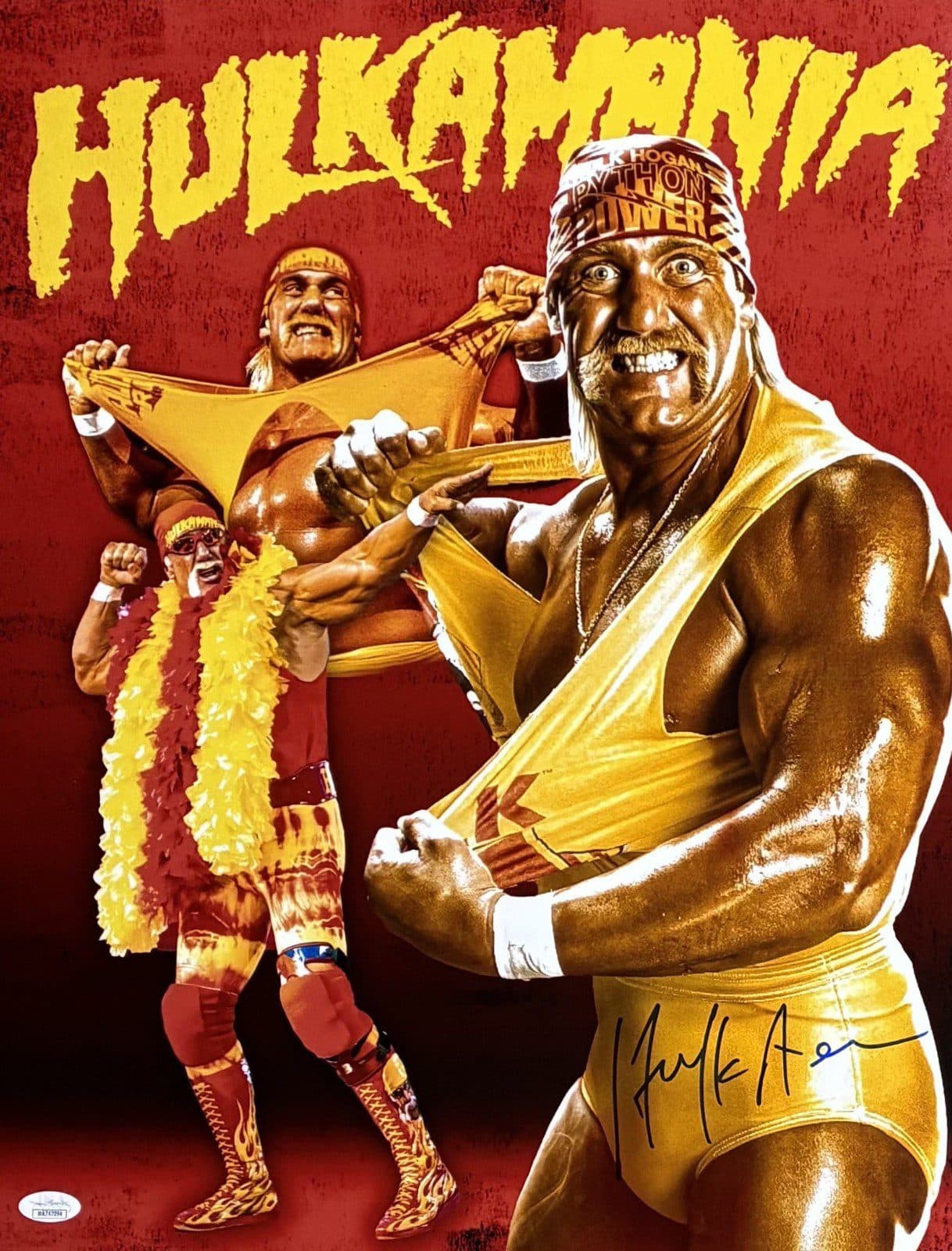 HULK HOGAN ” HULKSTER” AUTOGRAPHED 16×20 PHOTO JSA AUTHENTICATED #4B Hulk Hogan Photo 16x20-hulk-hogan-hulkster-16-20-4b, supplier stock photo