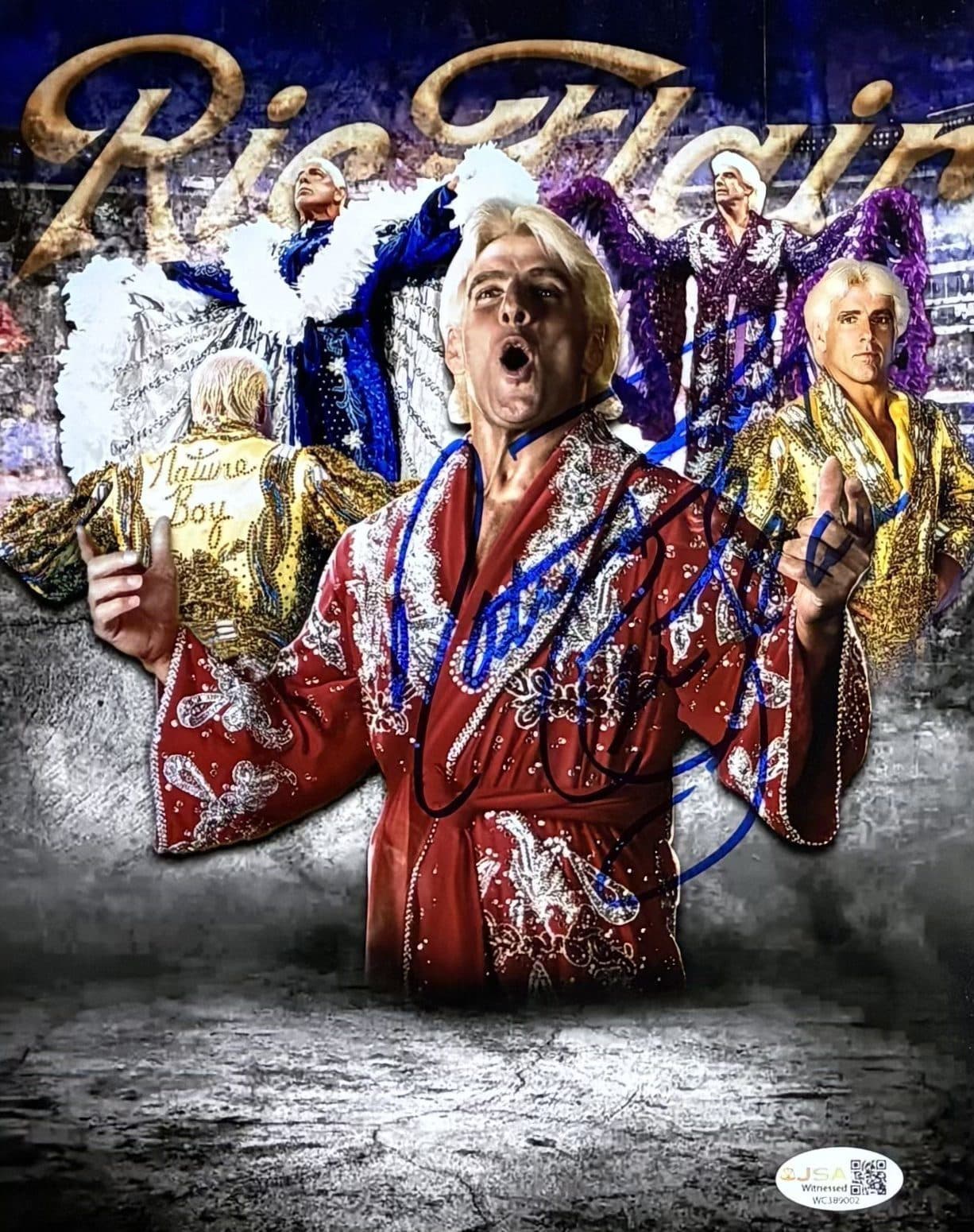 RIC FLAIR AUTOGRAPHED 8×10 Photo JSA AUTHENTICATED WWE WCW #17 NATURE BOY Ric Flair Photo 8x10-ric-flair-8-10-wwe-wcw, supplier stock photo