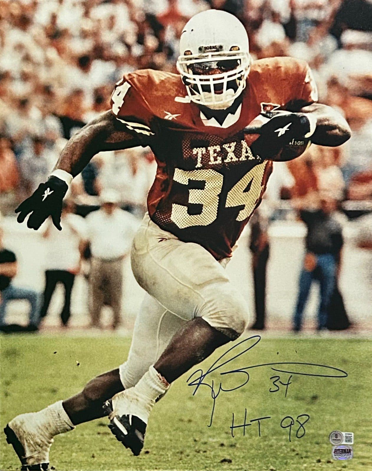 RICKY WILLIAMS AUTOGRAPHED 16×20 PHOTO BECKETT TEXAS LONHORNS Ricky Williams Photo 16x20-ricky-williams-16-20-lonhorns, supplier stock photo