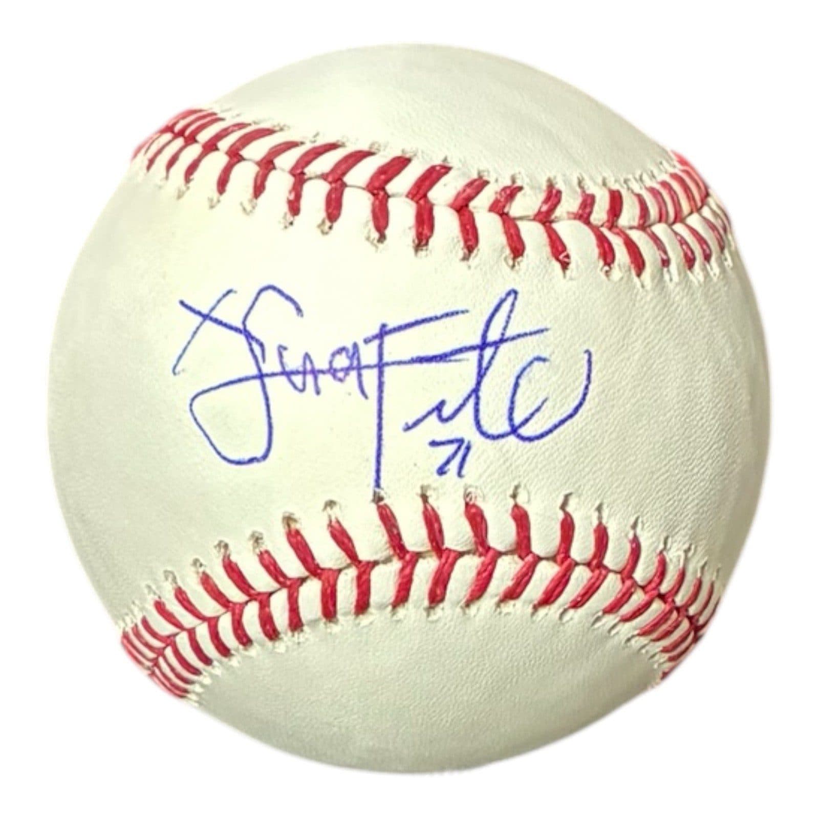 XAVIER SU’A-FILO SIGNED OFFICIAL MLB BASEBALL BAS BT27778 HOUSTON TEXANS Xavier Su’a-Filo Ball bt27778-xavier-sua-filo-mlb-baseball, supplier stock photo