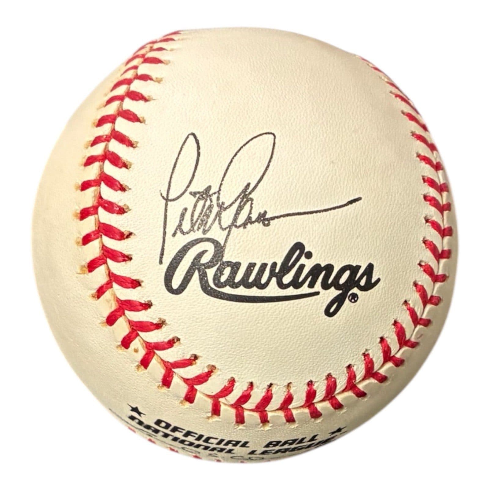 PETER GAMMONS SIGNED OFFICIAL NL BASEBALL BAS BT27660 ESPN BASEBALL TONIGHT Peter Gammons Ball bt27660-peter-gammons-nl-baseball-espn-tonight, supplier stock photo