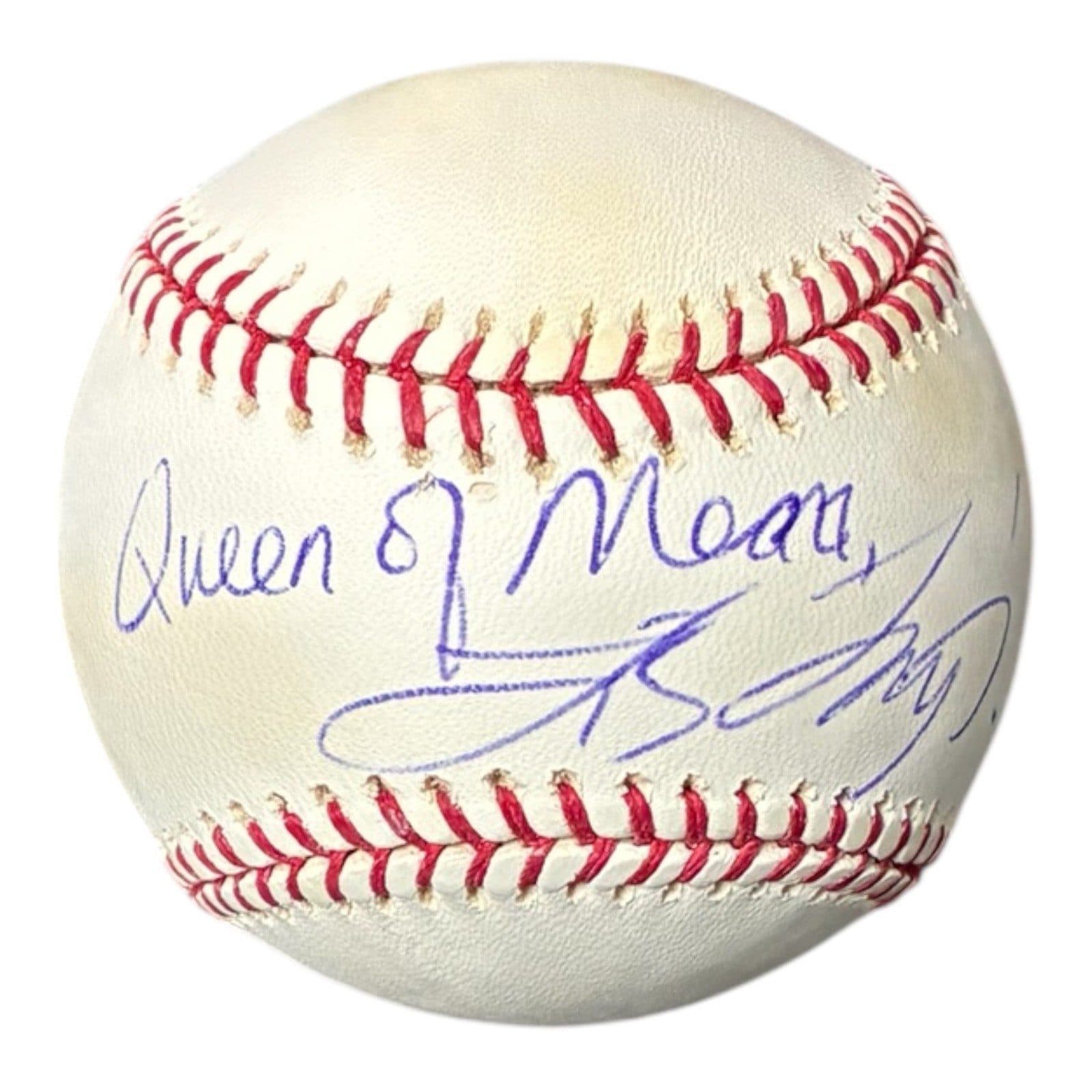 LISA LAMPANELLI SIGNED OFFICIAL MLB BASEBALL JSA I55022 QUEEN OF MEAN Lisa Lampanelli Ball i55022-lisa-lampanelli-mlb-baseball-queen-mean, supplier stock photo