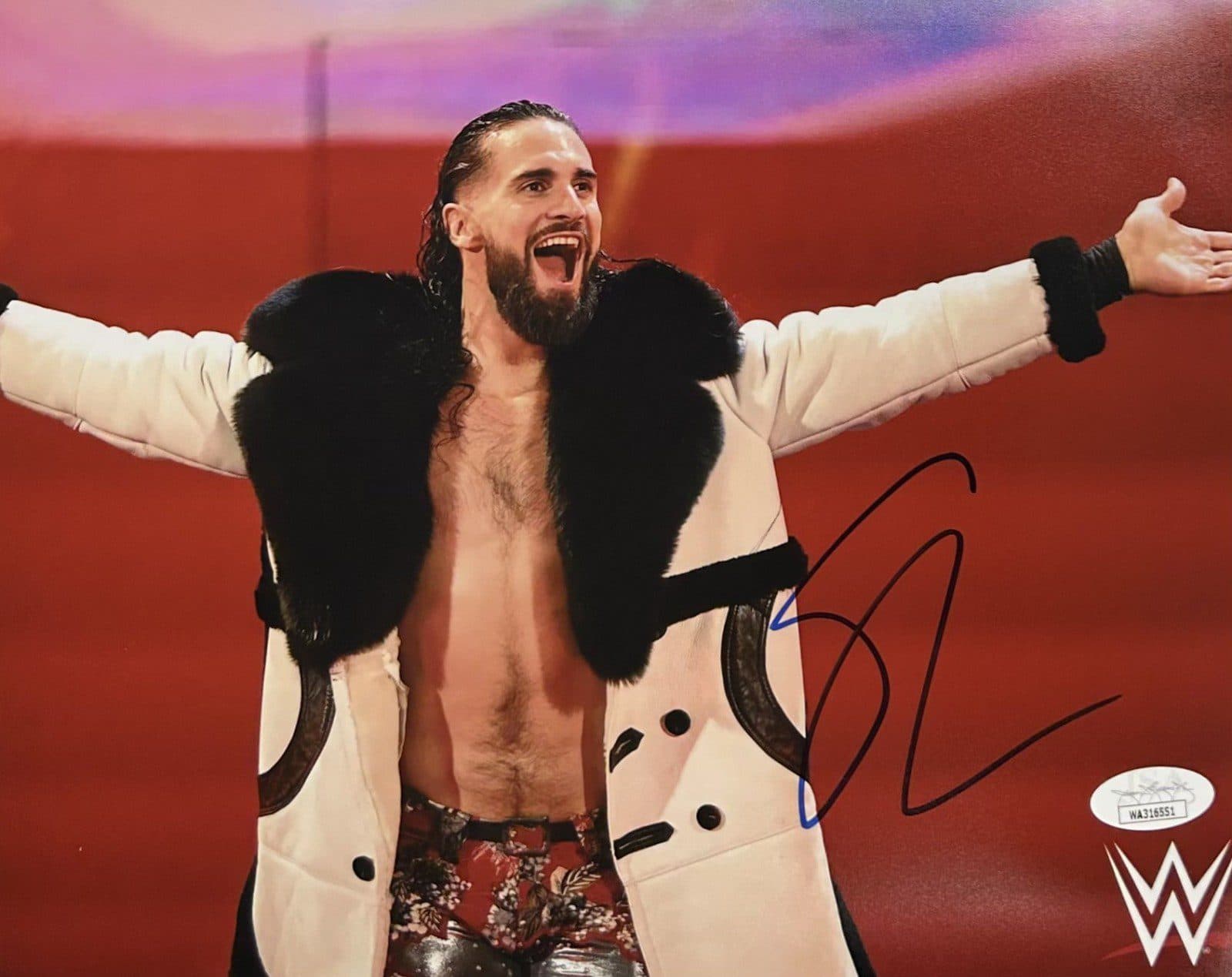 Seth Rollins Signed Autographed 8×10 Photo JSA Authenticated #4 Seth Rollins Photo 8x10-seth-rollins-8-10-4, supplier stock photo