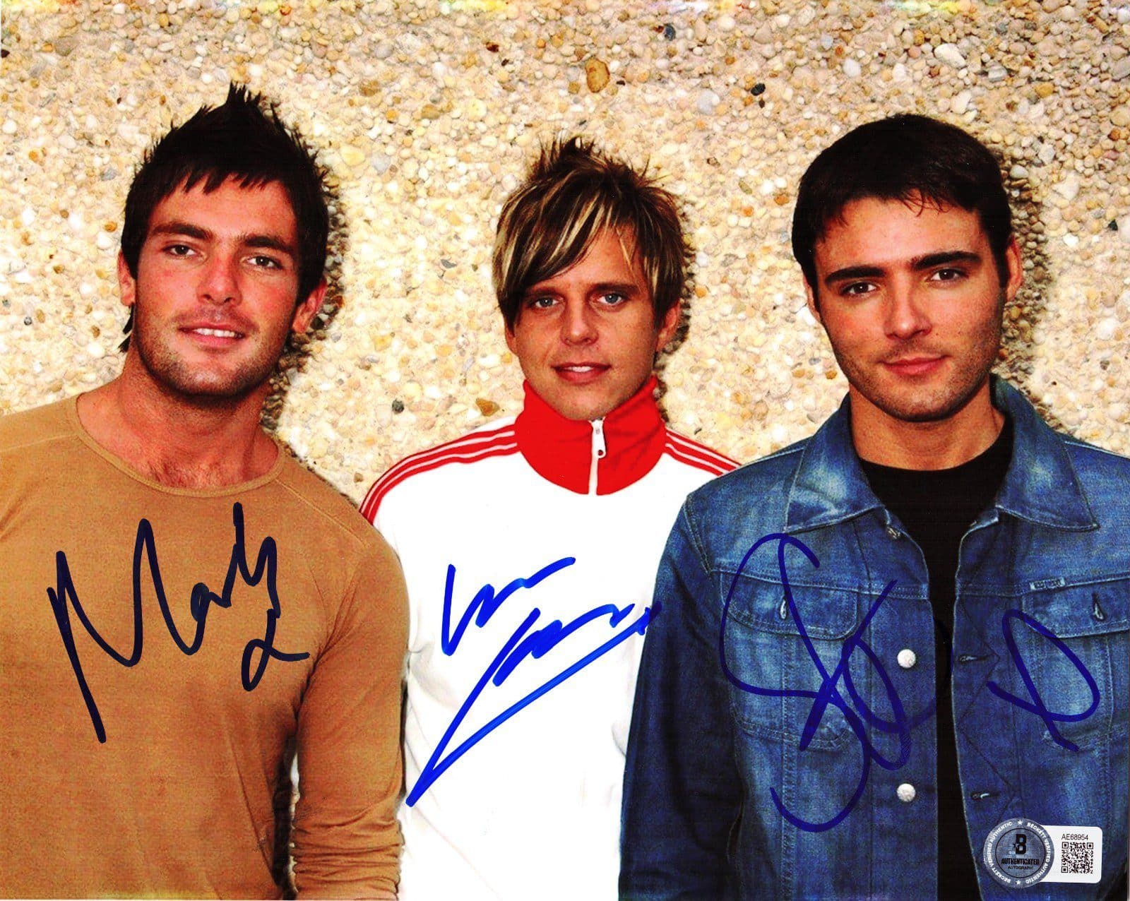 BBMAK SIGNED 8×10 BAND PHOTO BECKETT AE68954 Mark Christian & Stephen Photo 8x10-ae68954, supplier stock photo