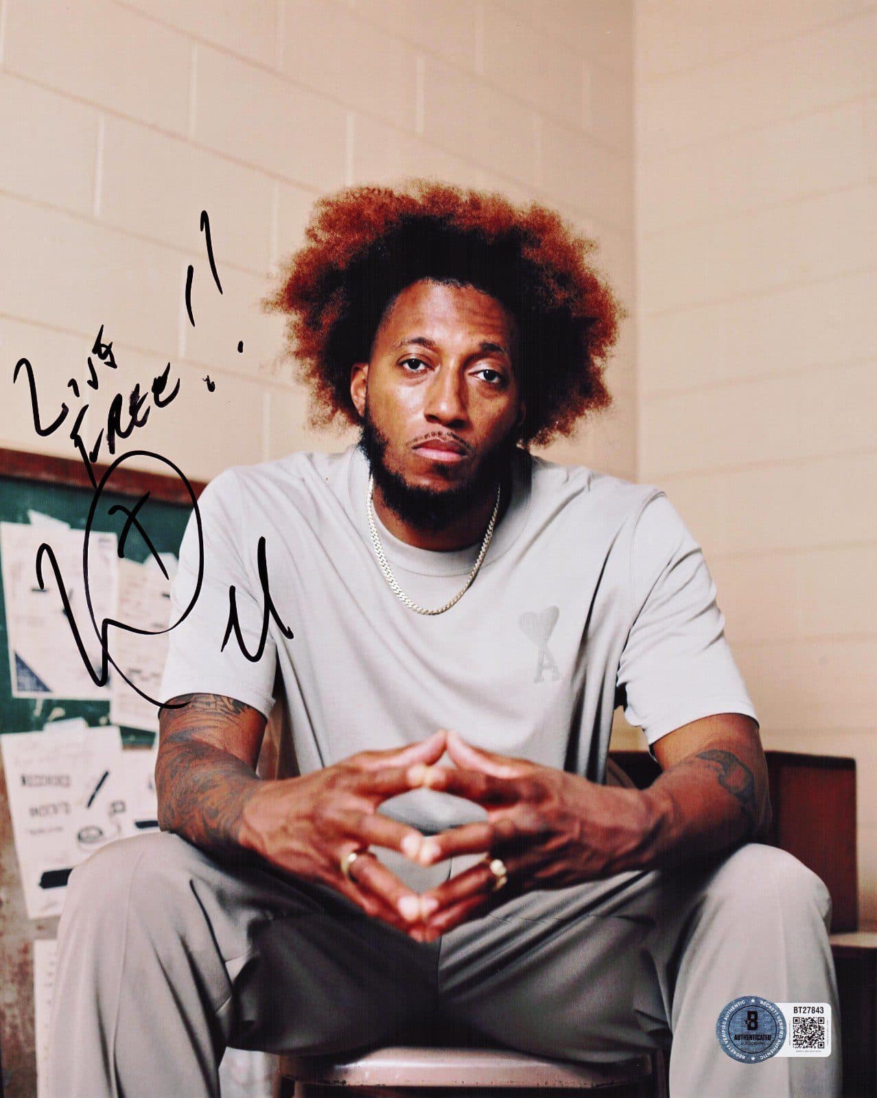 LECRAE 8×10 SIGNED PHOTO BECKETT BT27843 RAPPER SINGER SONGWRITER Photo 8x10-bt27843, supplier stock photo