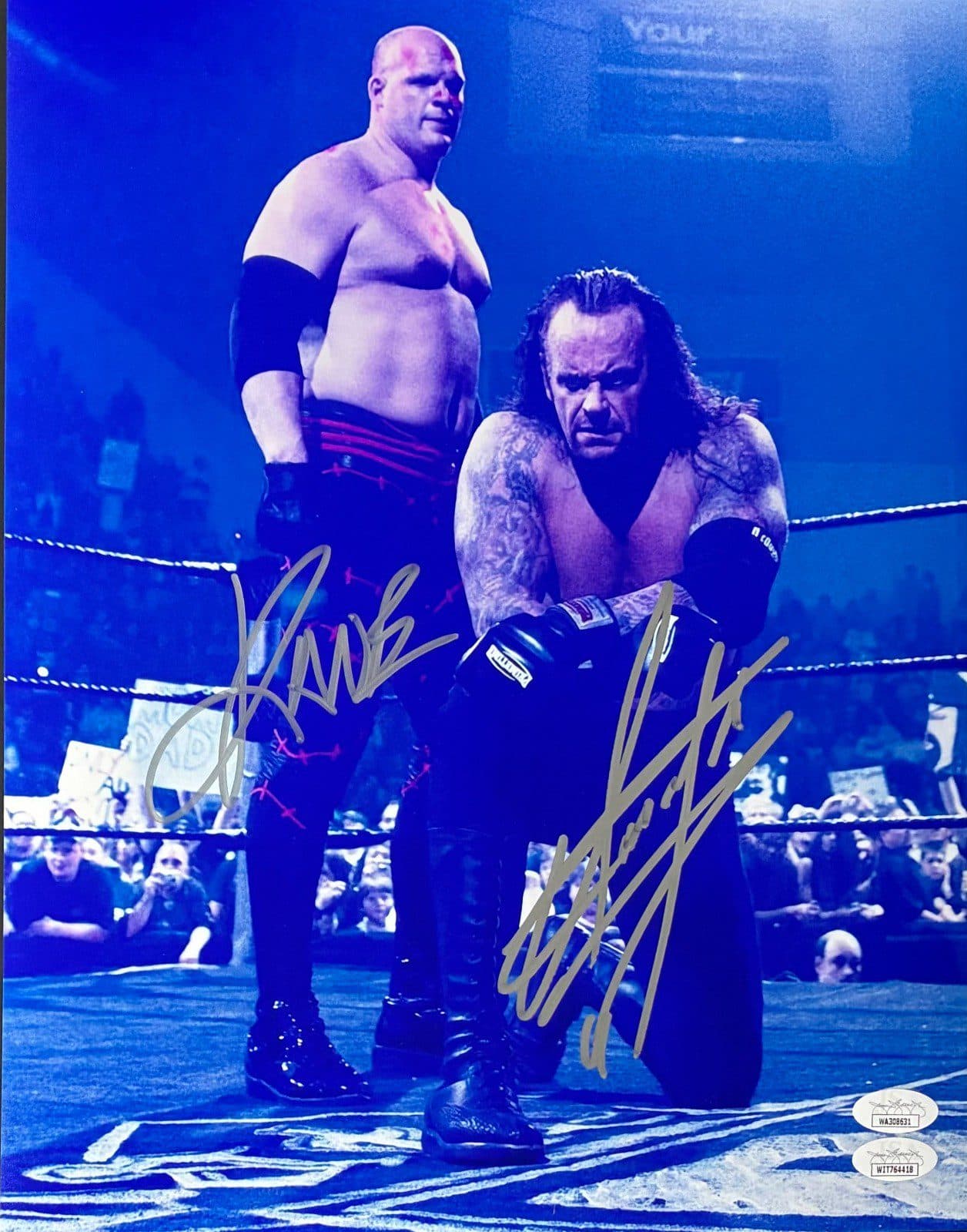 UNDERTAKER & KANE SIGNED 11×14 PHOTO JSA #1 BROTHERS OF DESTRUCTION Undertaker Photo 11x14-undertaker-kane-11-14-1-brothers, supplier stock photo