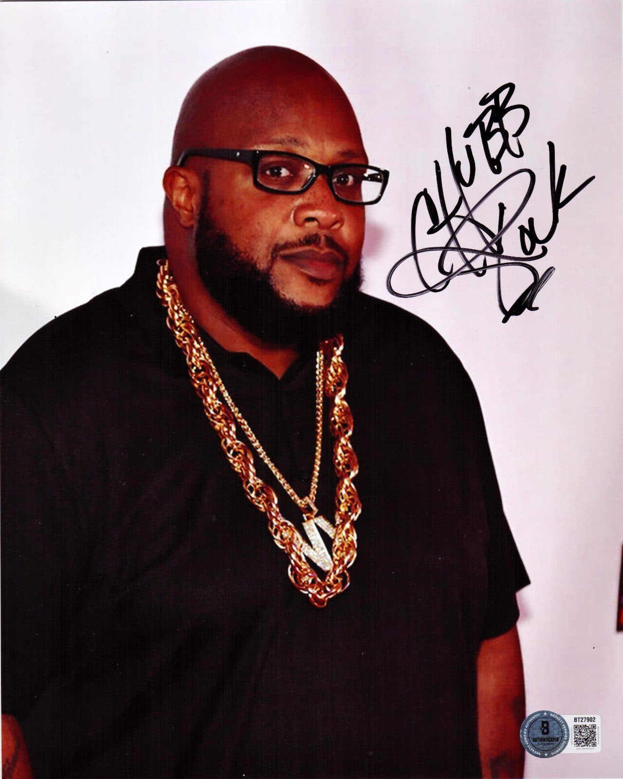 CHUBB ROCK 8×10 SIGNED PHOTO BECKETT BT27902 HIP HOP RAPPER Photo 8x10-bt27902, supplier stock photo