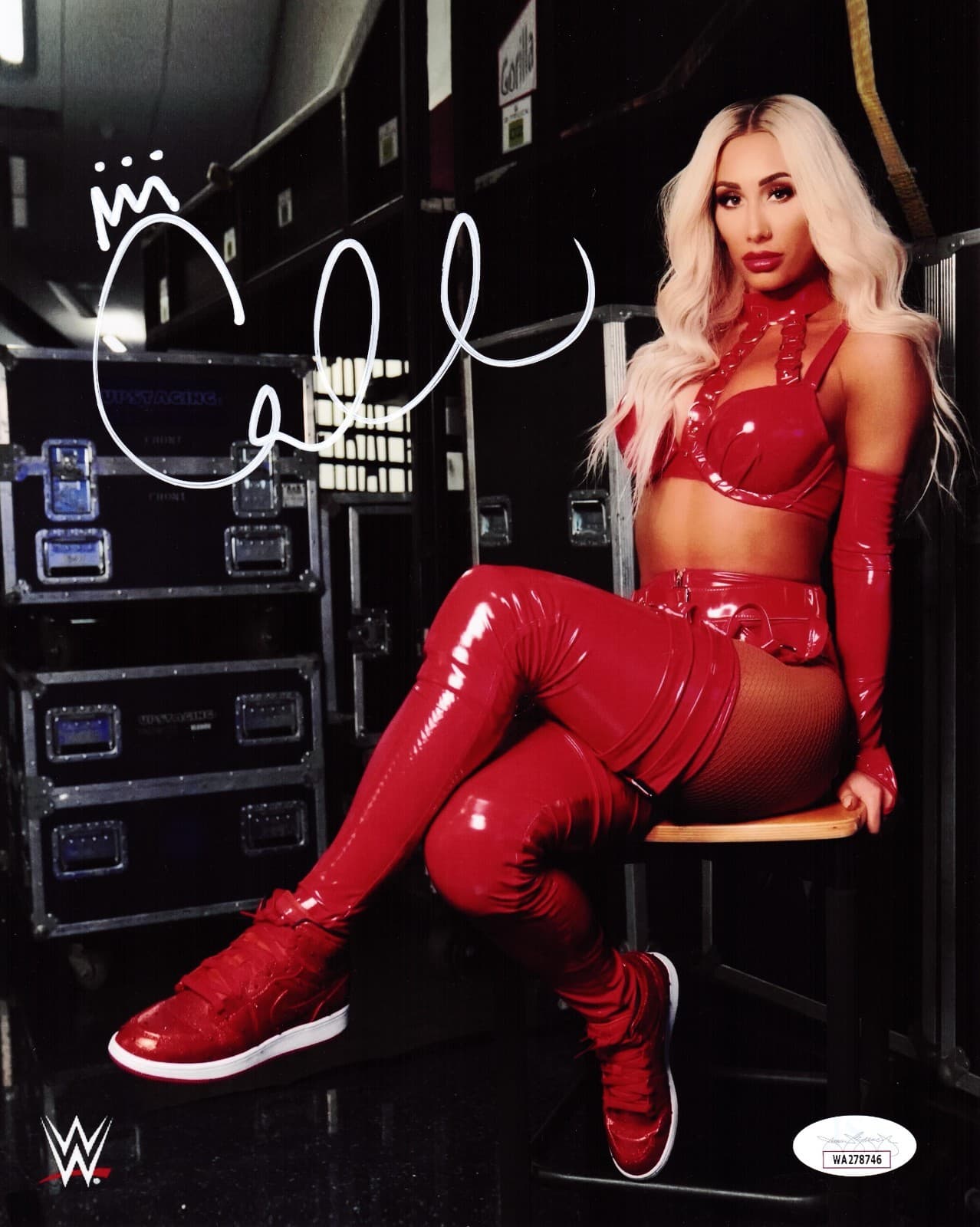 CARMELLA AUTOGRAPHED 8×10 PHOTO JSA #6 Carmella Photo 8x10-carmella-8-10-6, supplier stock photo