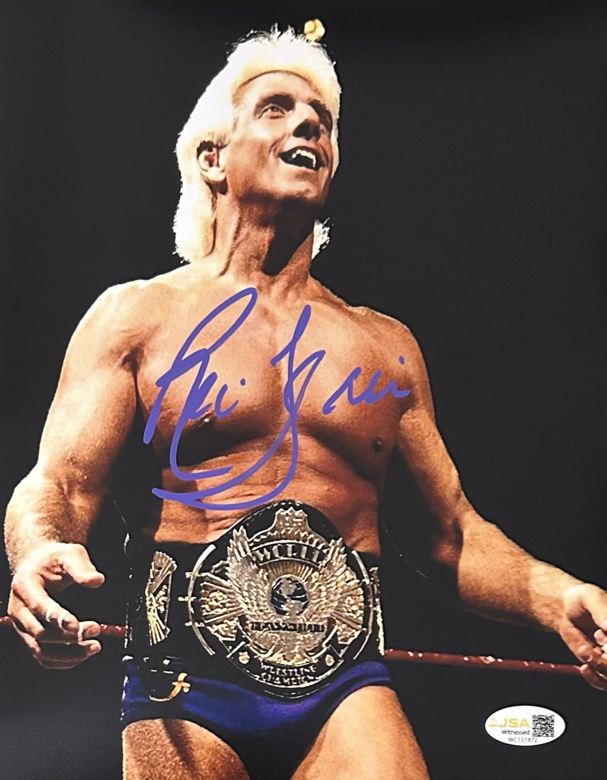 RIC FLAIR AUTOGRAPHED 8×10 PHOTO JSA WWE WCW #18 PURPLE B Ric Flair Photo 8x10-ric-flair-8-10-wwe-wcw, supplier stock photo