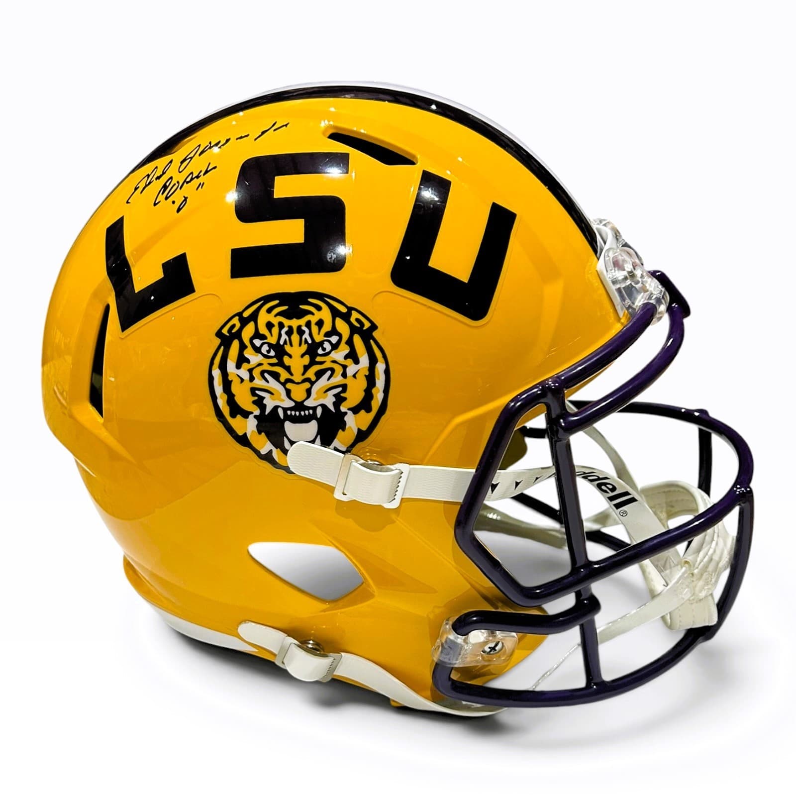 ED ORGERON COACH O AUTOGRAPHED LSU TIGERS FULL SIZE SPEED HELMET JSA GOLD Ed Orgeron Helmet ed-orgeron-coach-full-size-speed, supplier stock photo