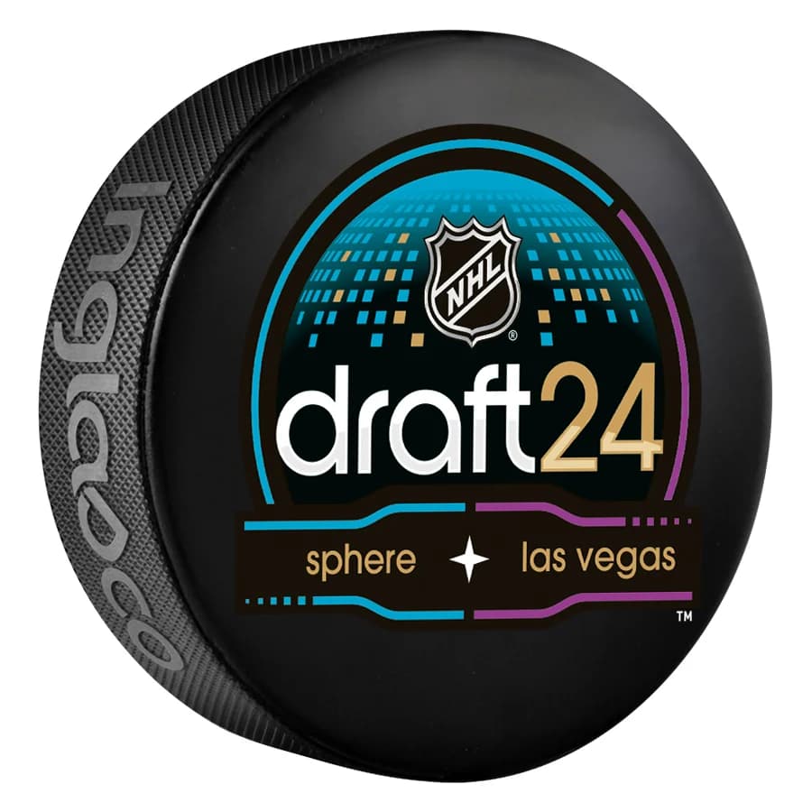 Inglasco 2024 NHL Entry Draft Souvenir Event Hockey Puck Puck inglasco-2024-nhl-entry-draft-souvenir, supplier stock photo