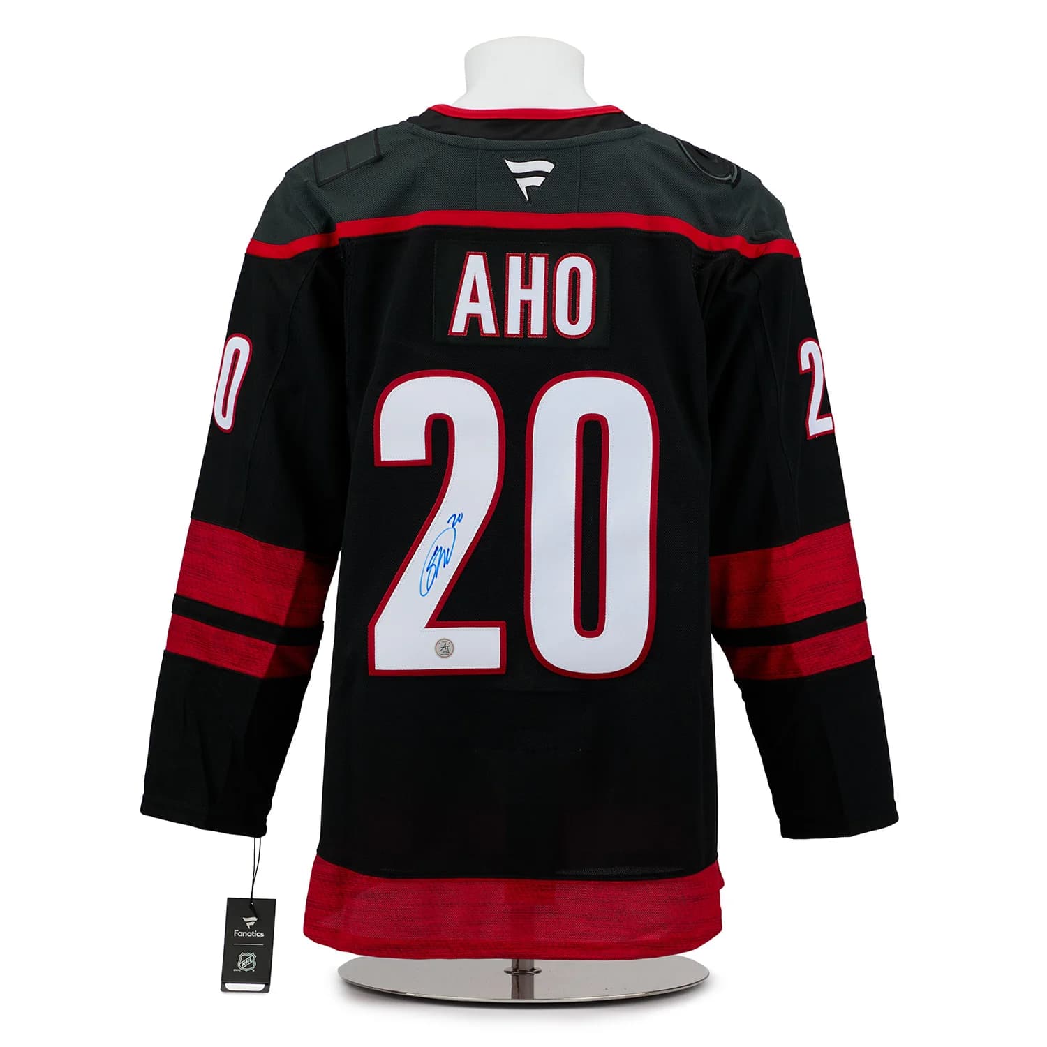 Sebastian Aho Carolina Hurricanes Signed 2026 Stanley Cup Fanatics Jersey Sebastian Aho Jersey sebastian-aho-carolina-hurricanes-2026-stanley, Carolina Hurricanes, supplier stock photo