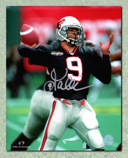 Damon Allen Autographed BC Lions Quarterback 8x10 Photo Damon Allen Photo 8x10-bc-lions-quarterback, supplier stock photo