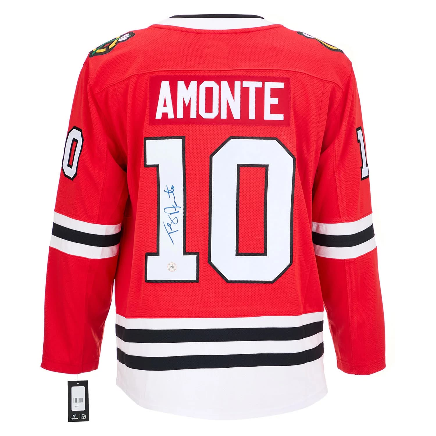 Tony Amonte Autographed Chicago Blackhawks Fanatics Breakaway Jersey Tony Amonte Jersey breakaway, Chicago Blackhawks, supplier stock photo