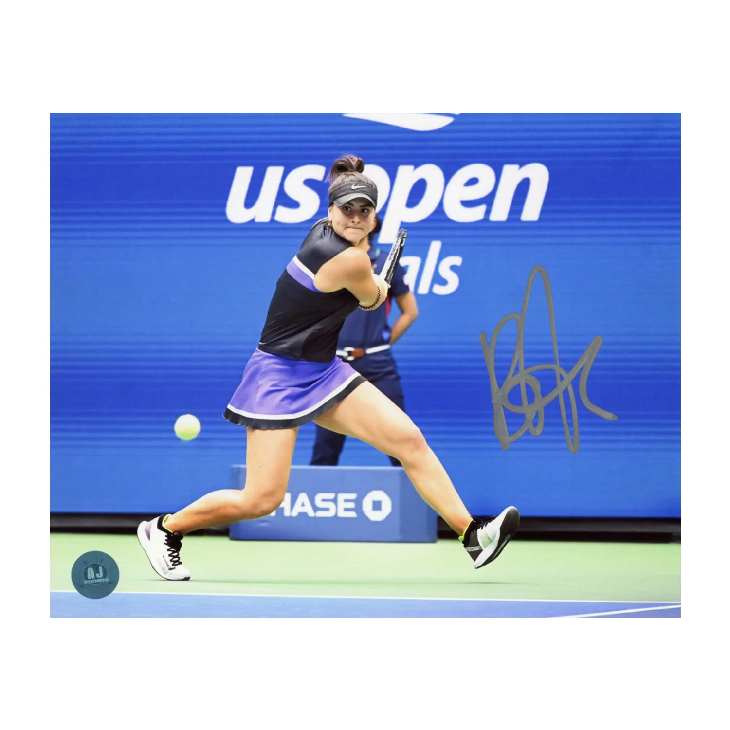 Bianca Andreescu Autographed US Open Finals Tennis 8x10 Photo Bianca Andreescu Photo 8x10-us-open-finals-tennis, supplier stock photo