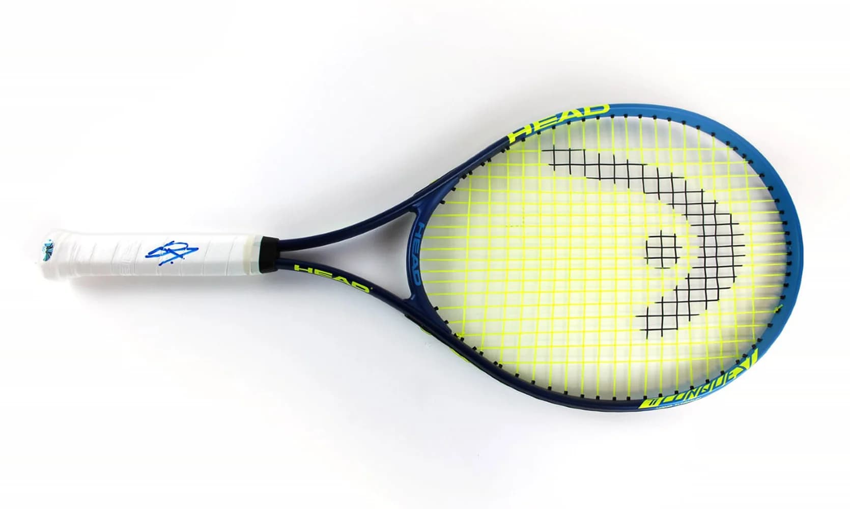 Bianca Andreescu Autographed Blue HEAD Conquest Tennis Racket Bianca Andreescu Other blue-head-conquest-tennis-racket, supplier stock photo