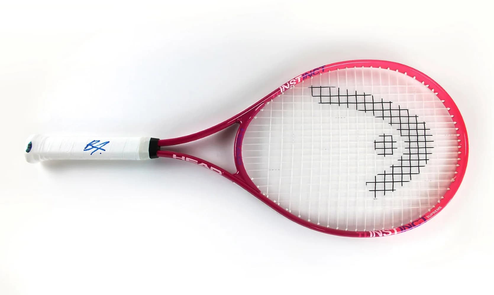 Bianca Andreescu Signed Pink HEAD Instinct Surpreme Tennis Racket Bianca Andreescu Other pink-head-instinct-surpreme-tennis-racket, supplier stock photo