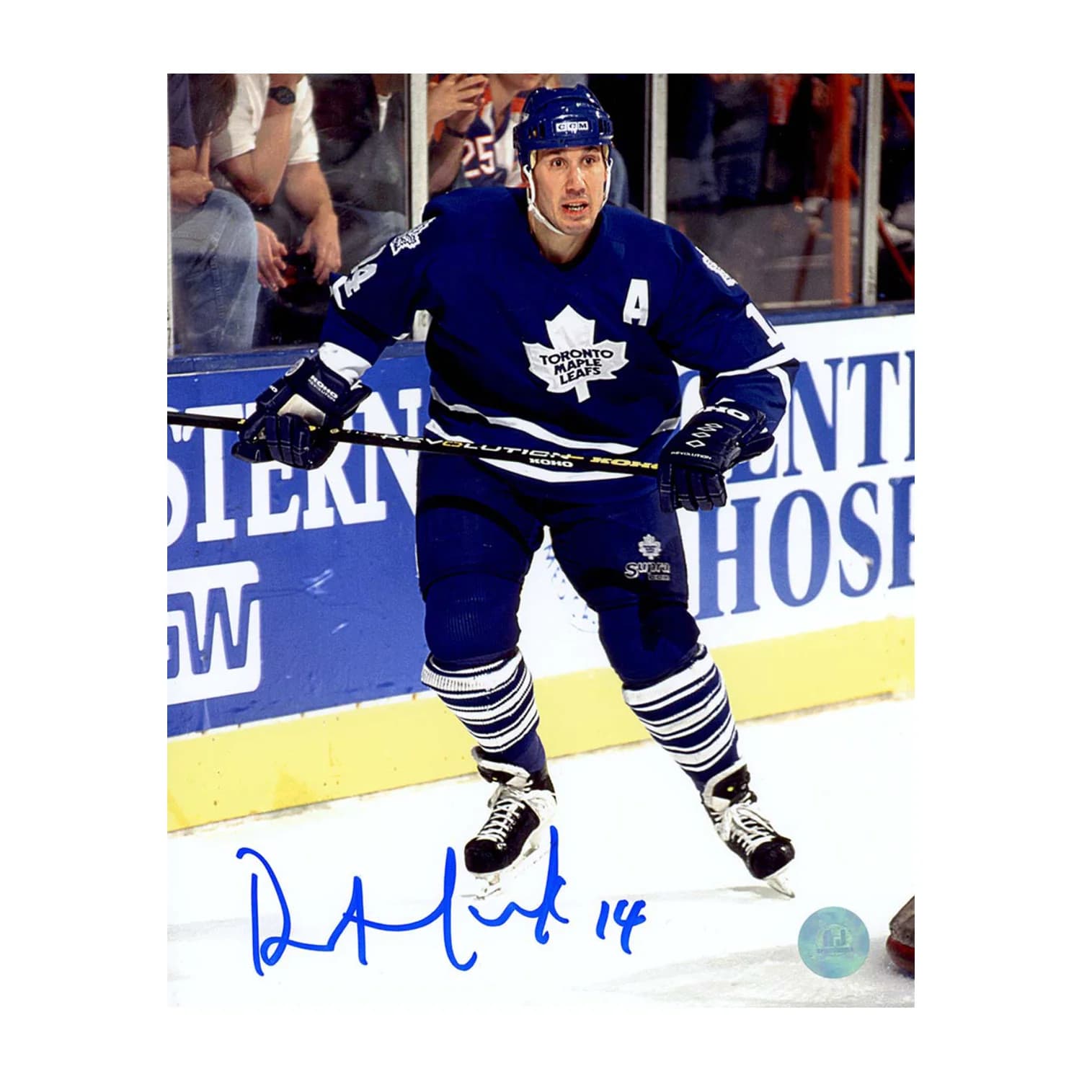 Dave Andreychuk Signed Toronto Maple Leafs Hockey 8x10 Photo Dave Andreychuk Photo 8x10-hockey, Toronto Maple Leafs, supplier stock photo