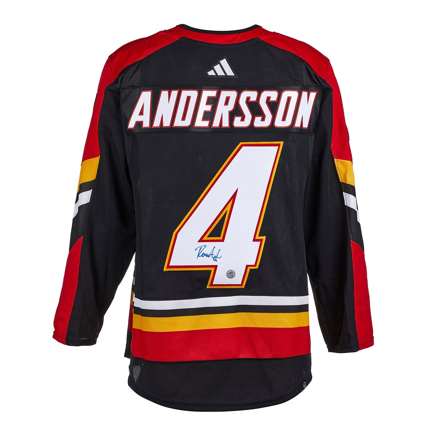 Rasmus Andersson Signed Calgary Flames Reverse Retro 2.0 adidas Jersey Rasmus Andersson Jersey reverse-retro-2-0-adidas, Calgary Flames, supplier stock photo
