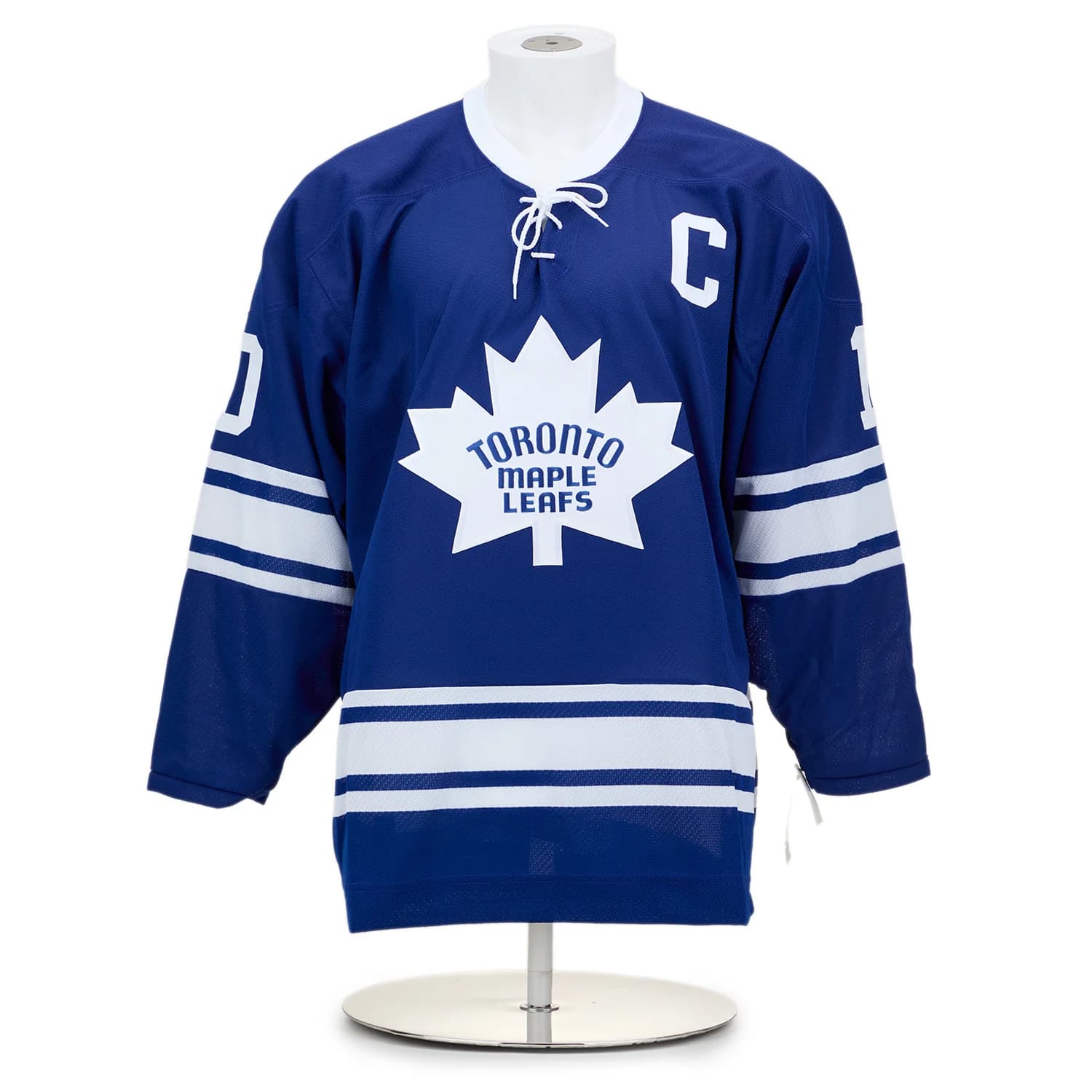 George Armstrong Signed Toronto Maple Leafs 1967 Stanley Cup Vintage CCM Jersey George Armstrong Jersey george-armstrong-toronto-maple-leafs-1967, Toronto Maple Leafs, view 2, supplier stock photo