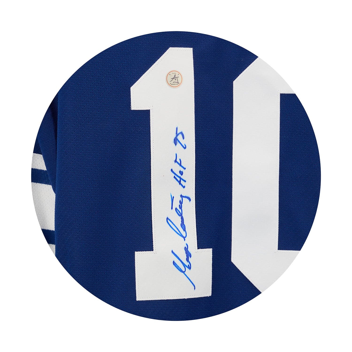 George Armstrong Signed Toronto Maple Leafs 1967 Stanley Cup Vintage CCM Jersey George Armstrong Jersey george-armstrong-toronto-maple-leafs-1967, Toronto Maple Leafs, view 3, supplier stock photo
