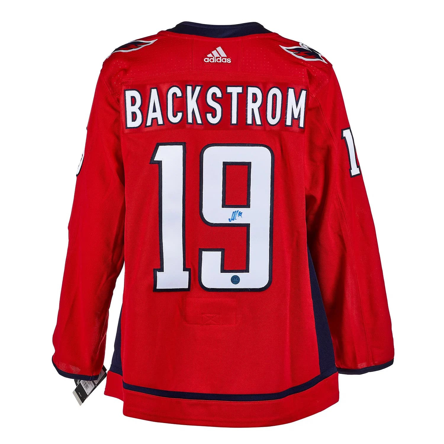 Nicklas Backstrom Autographed Washington Capitals adidas Jersey Nicklas Backstrom Jersey adidas, Washington Capitals, supplier stock photo
