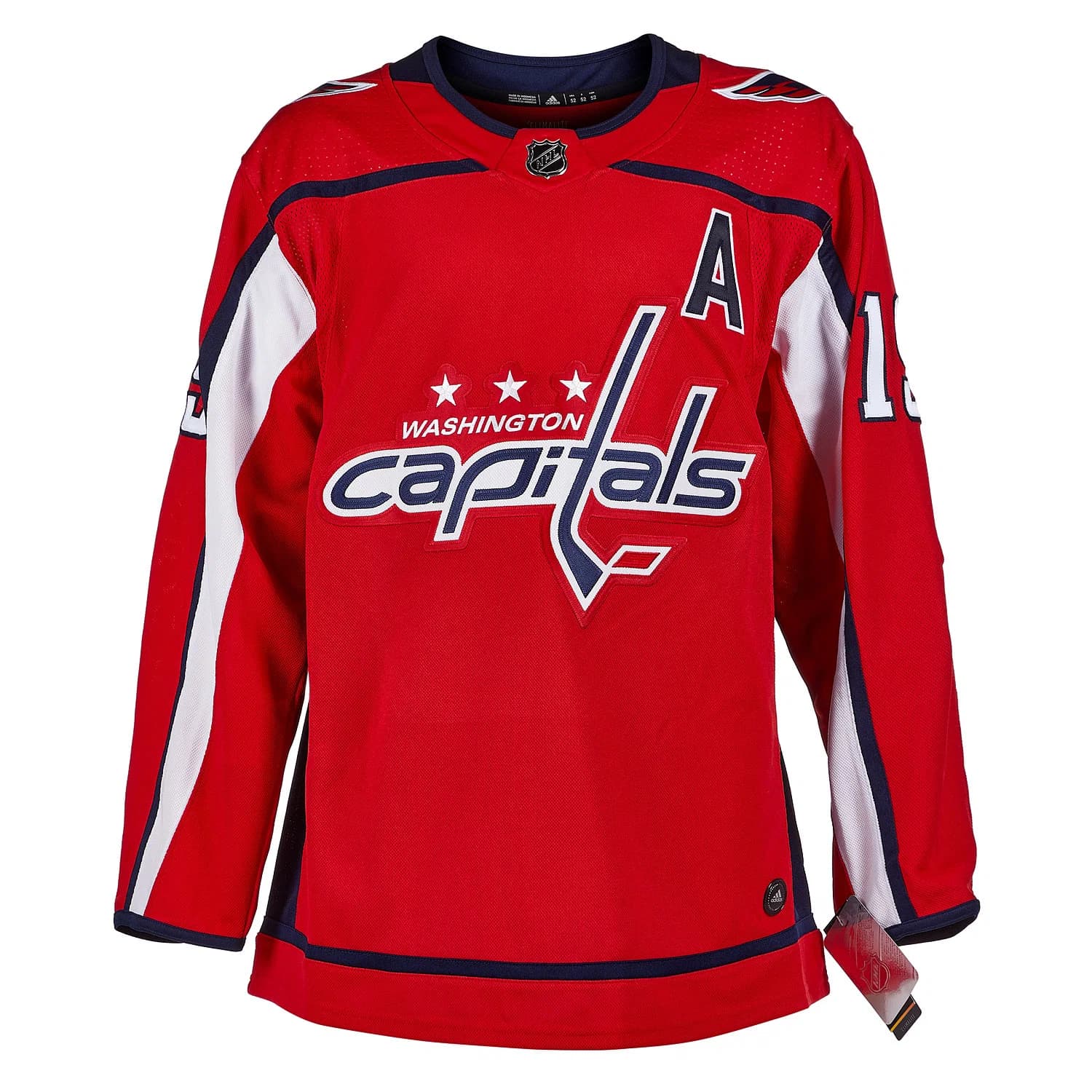 Nicklas Backstrom Autographed Washington Capitals adidas Jersey Nicklas Backstrom Jersey adidas, Washington Capitals, view 2, supplier stock photo