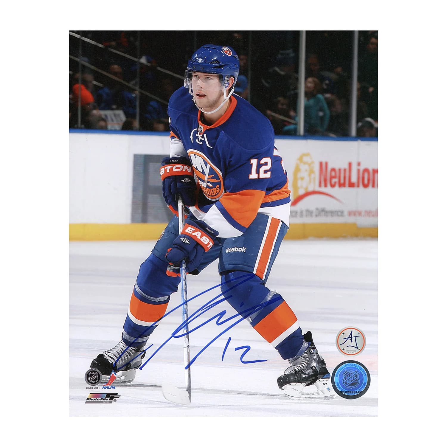 Josh Bailey Autographed New York Islanders Hockey 8x10 Photo Josh Bailey Photo 8x10-hockey, New York Islanders, supplier stock photo