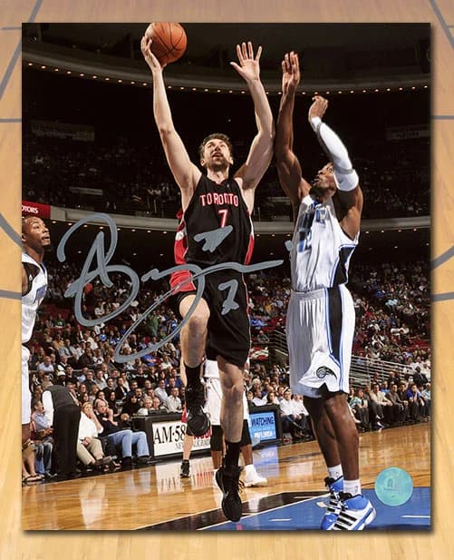 Andrea Bargnani Autographed Toronto Raptors Basketball 8x10 Photo Andrea Bargnani Photo 8x10-andrea-bargnani-toronto-raptors-basketball, supplier stock photo