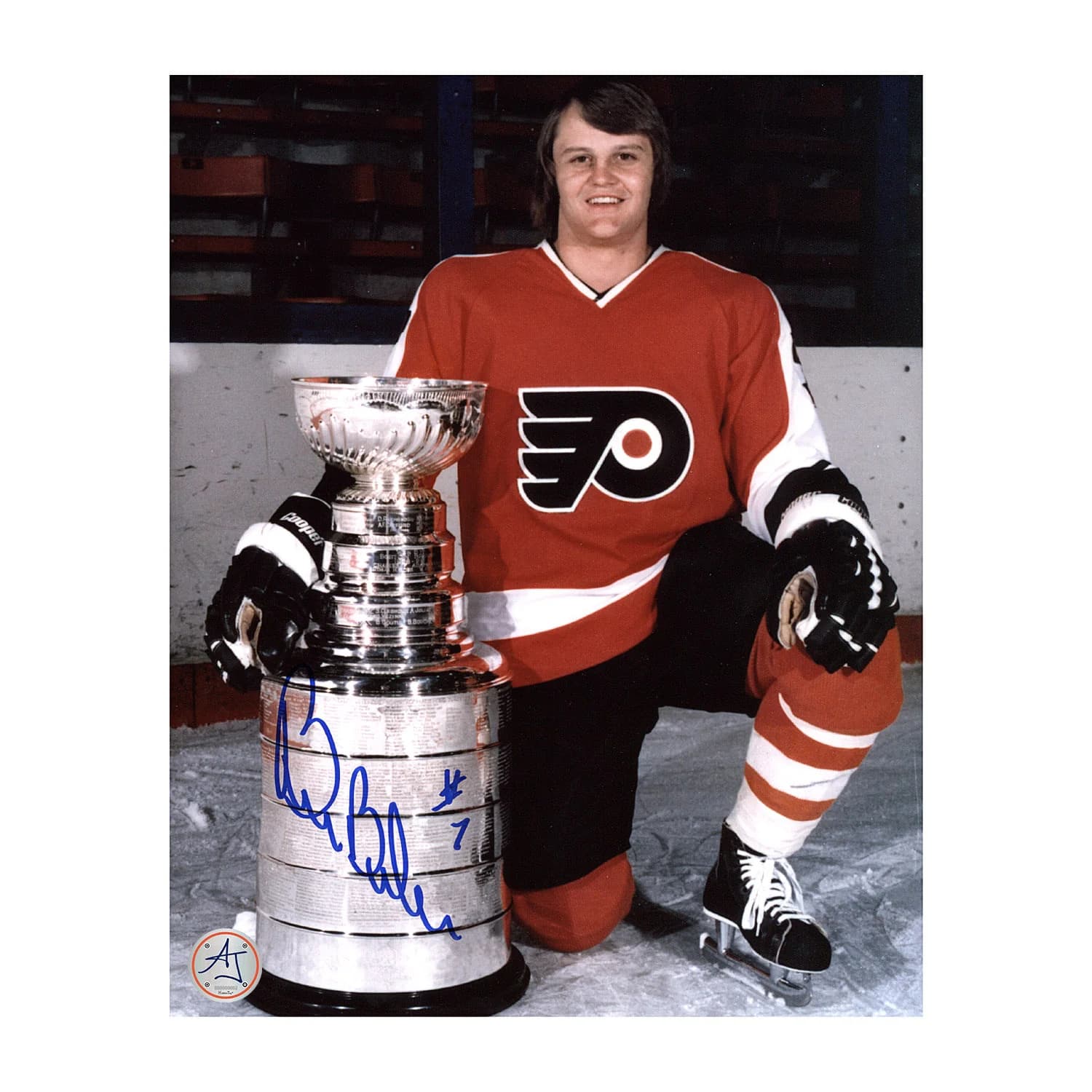 Bill Barber Autographed Philadelphia Flyers Stanley Cup 8x10 Photo Bill Barber Photo 8x10-stanley-cup, Philadelphia Flyers, supplier stock photo