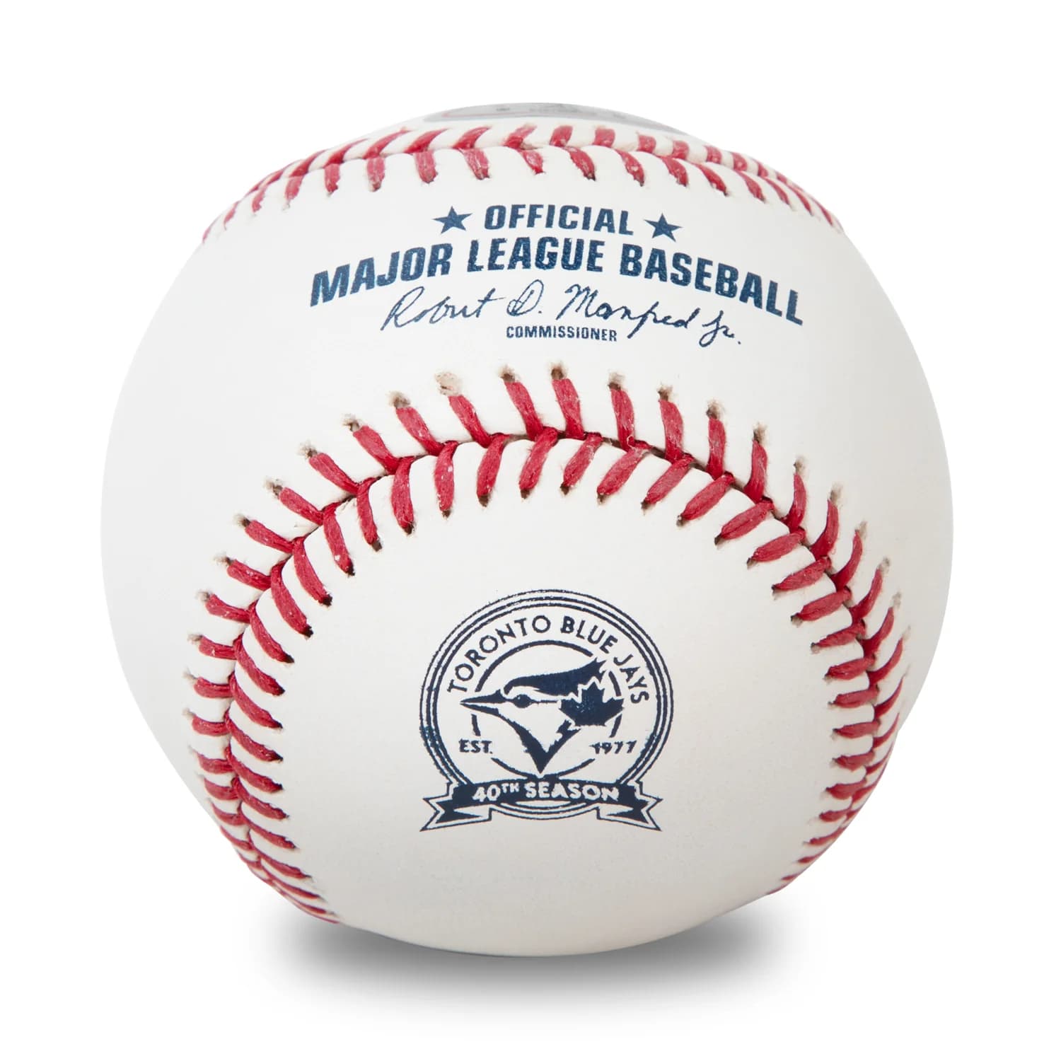Jesse Barfield Signed Rawlings Official MLB Blue Jays 40th Anniversary Baseball Jesse Barfield Ball rawlings-mlb-blue-jays-40th-anniversary, view 2, supplier stock photo