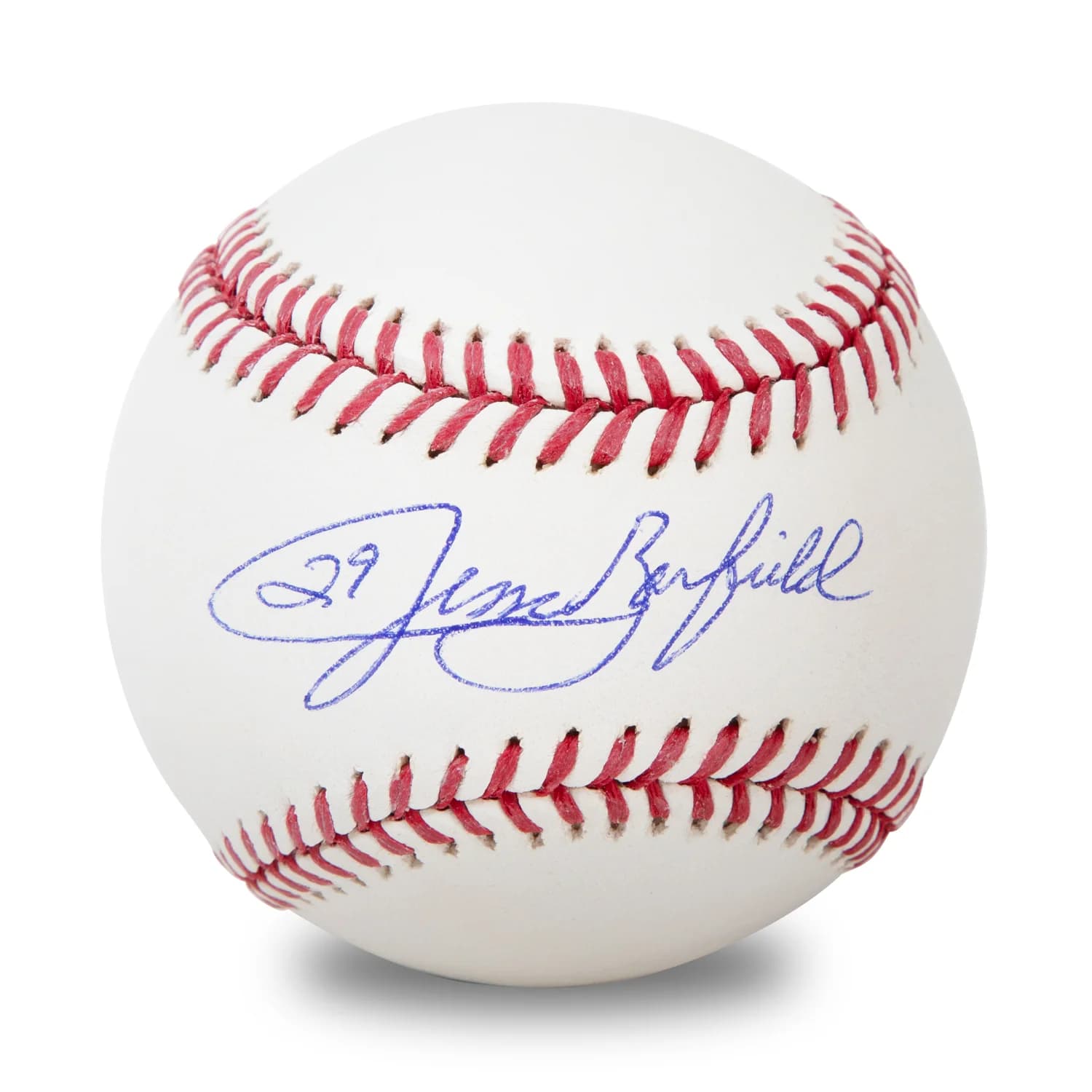Jesse Barfield Signed Rawlings Official MLB Blue Jays 40th Anniversary Baseball Jesse Barfield Ball rawlings-mlb-blue-jays-40th-anniversary, supplier stock photo