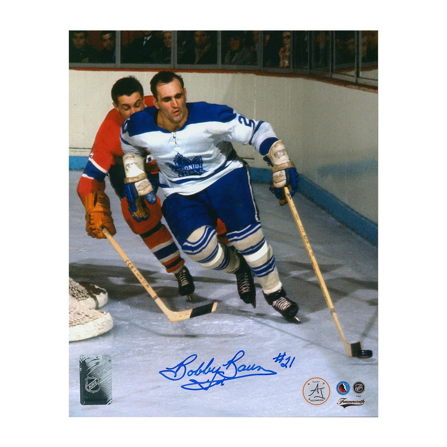 Bobby Baun Signed Toronto Maple Leafs 8x10 Photo Bobby Baun Photo 8x10, Toronto Maple Leafs, supplier stock photo