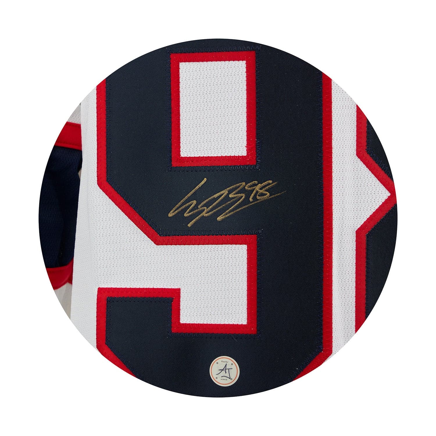 Connor Bedard Signed Regina Pats White Replica CCM Hockey Jersey Connor Bedard Jersey connor-bedard-regina-pats-white-replica, view 3, supplier stock photo