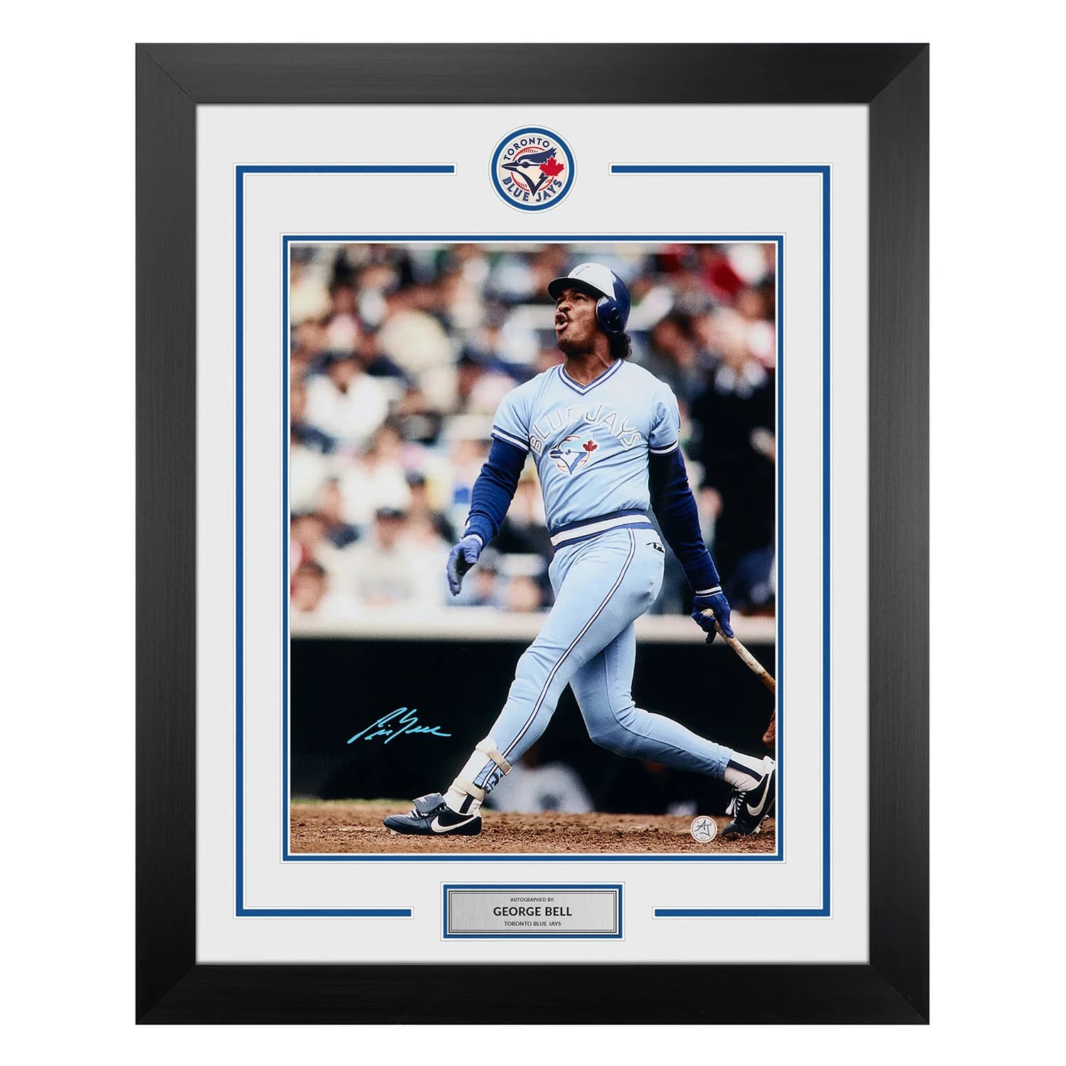George Bell Signed Toronto Blue Jays Home Run 26x32 Frame George Bell Other 26x32-toronto-blue-jays-home-run-frame, supplier stock photo