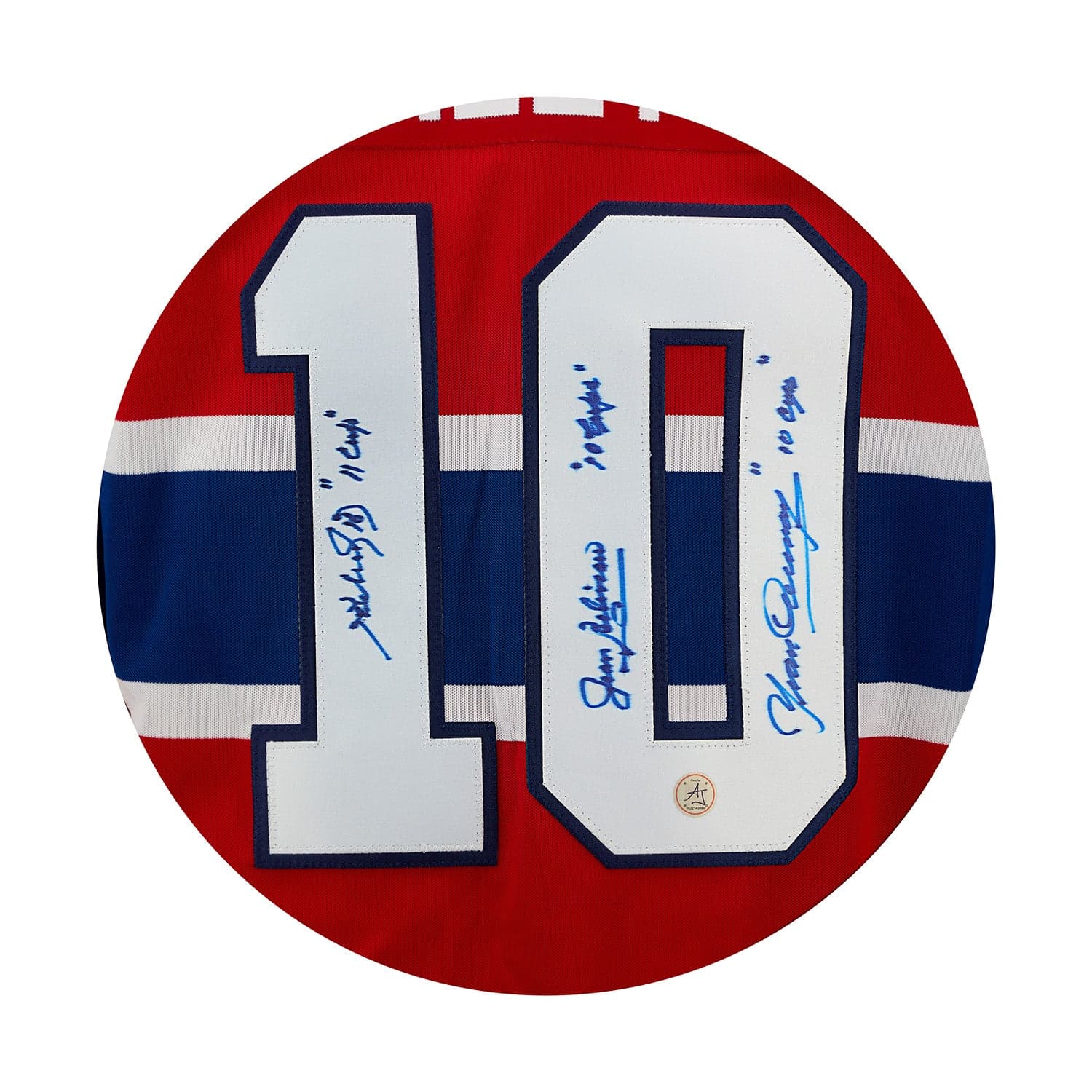 Montreal Canadiens Signed Stanley Cup Legends Vintage CCM Jersey Jersey stanley-cup-legends-vintage-ccm, Montreal Canadiens, view 3, supplier stock photo