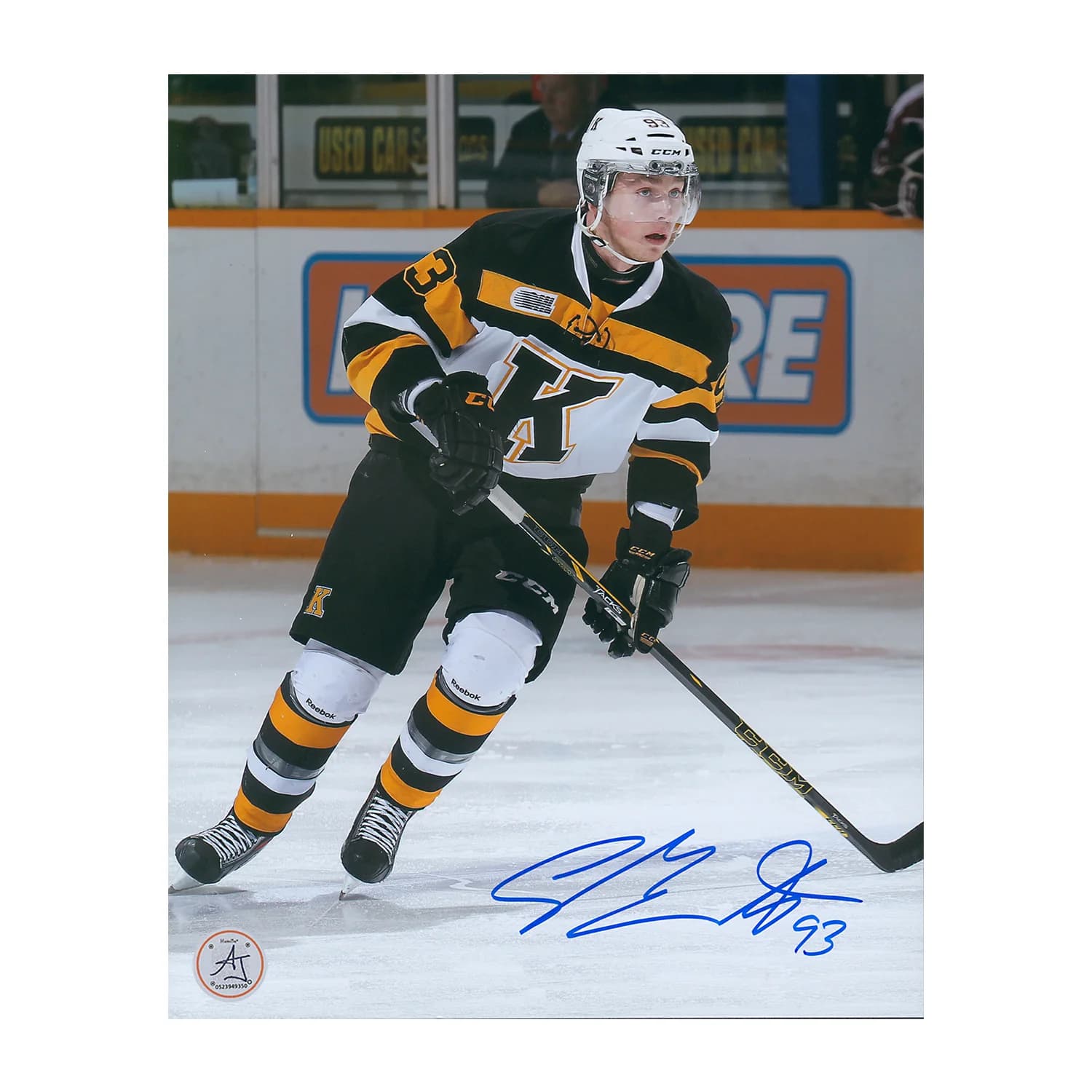 Sam Bennett Autographed Kingston Frontenacs CHL Hockey 8x10 Photo Sam Bennett Photo 8x10-kingston-frontenacs-chl-hockey, supplier stock photo