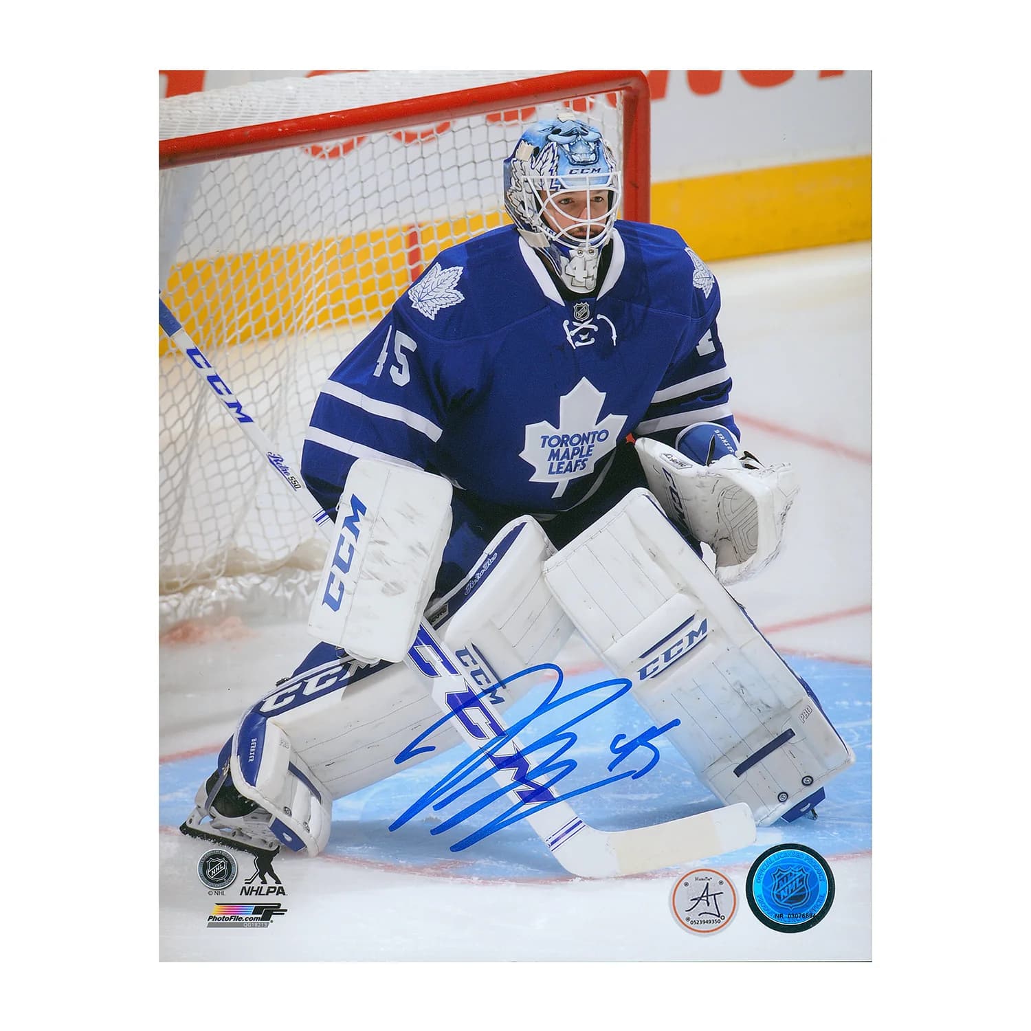 Jonathan Bernier Autographed Toronto Maple Leafs Goalie 8x10 Photo Jonathan Bernier Photo 8x10-goalie, Toronto Maple Leafs, supplier stock photo