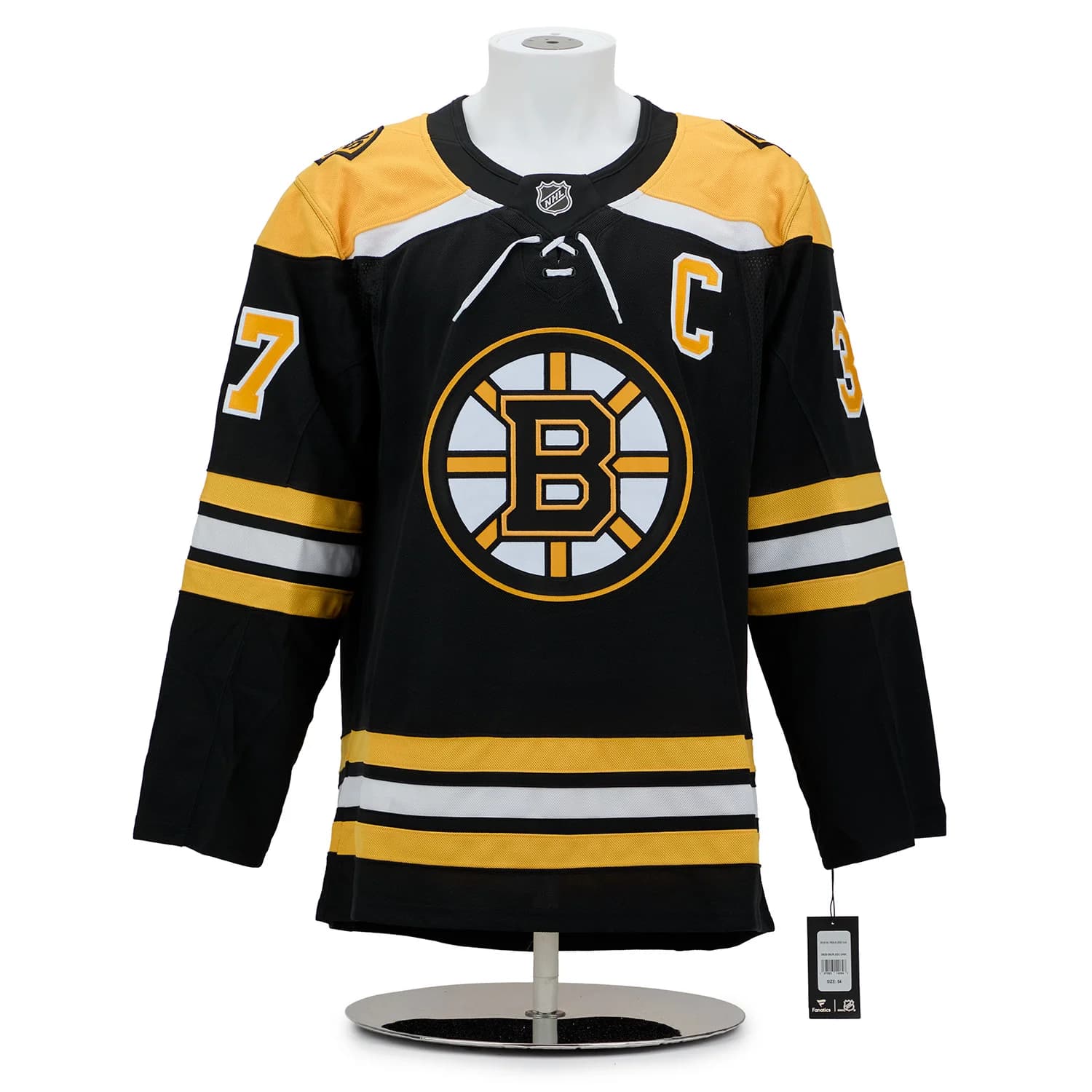 Patrice Bergeron Signed Boston Bruins Comic Book Bear Art Jersey #10/37 Patrice Bergeron Jersey patrice-bergeron-boston-bruins-comic-book, Boston Bruins, view 2, supplier stock photo