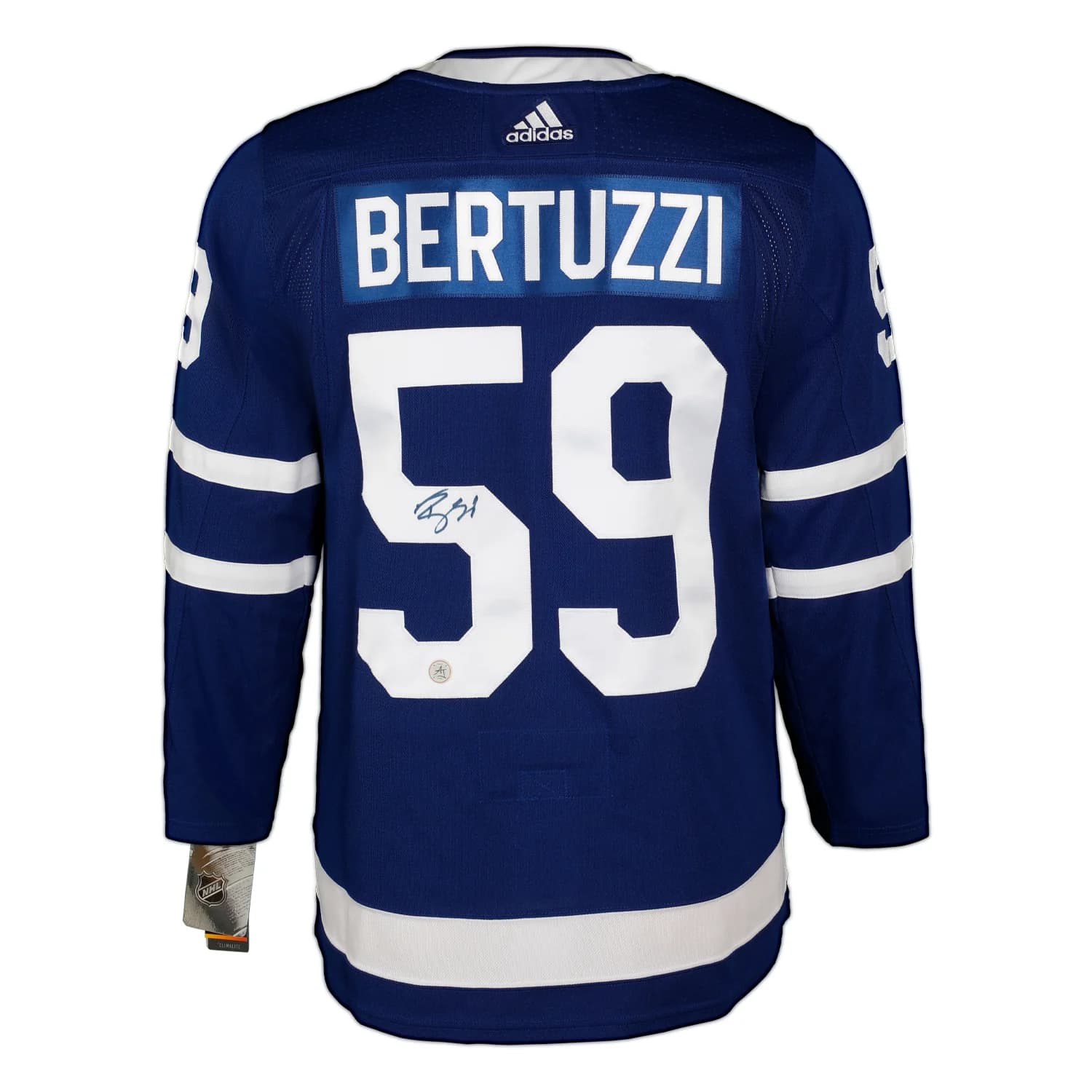 Tyler Bertuzzi Autographed Toronto Maple Leafs Blue adidas Jersey Tyler Bertuzzi Jersey blue-adidas, Toronto Maple Leafs, supplier stock photo
