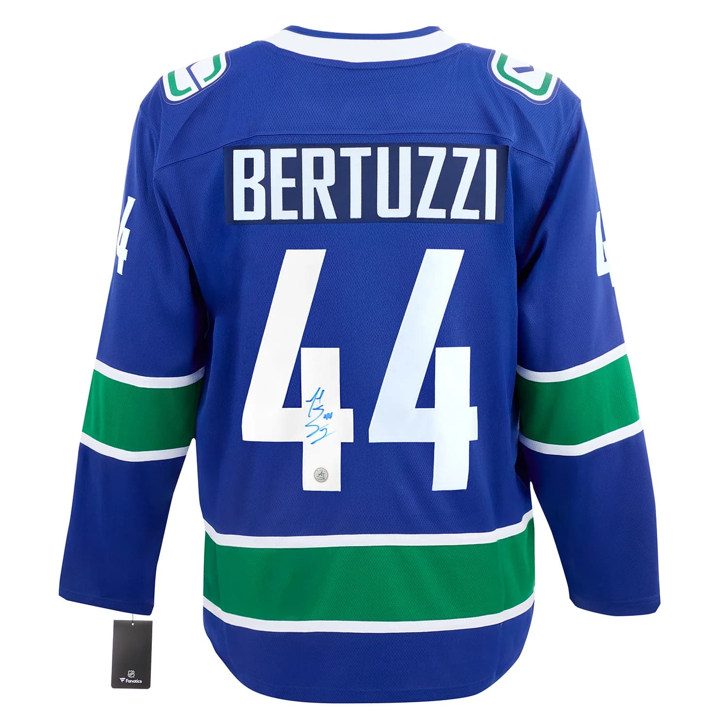 Todd Bertuzzi Autographed Vancouver Canucks Fanatics Breakaway Jersey Todd Bertuzzi Jersey breakaway, Vancouver Canucks, supplier stock photo