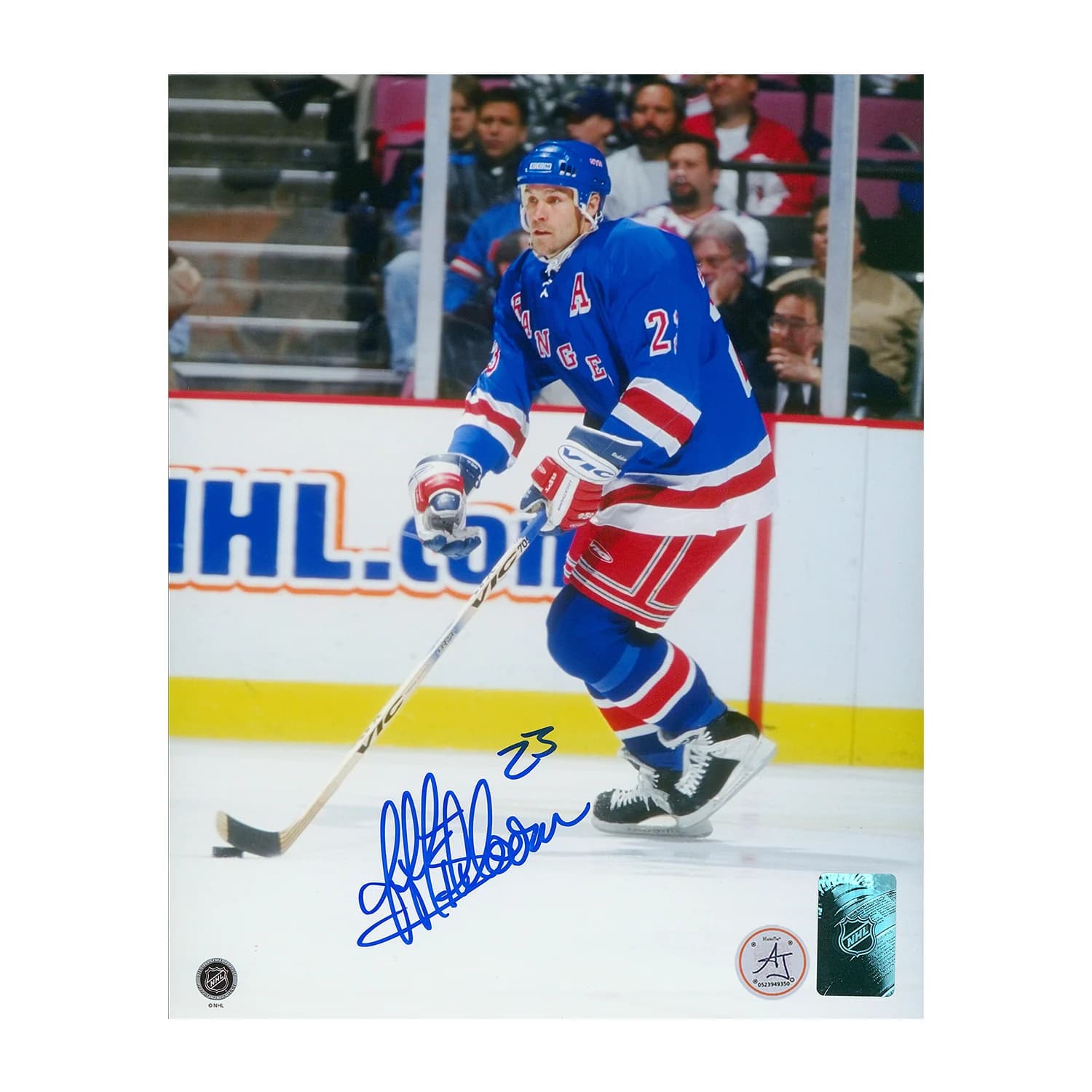 Jeff Beukeboom Signed New York Rangers Hockey 8x10 Photo Jeff Beukeboom Photo 8x10-hockey, New York Rangers, supplier stock photo